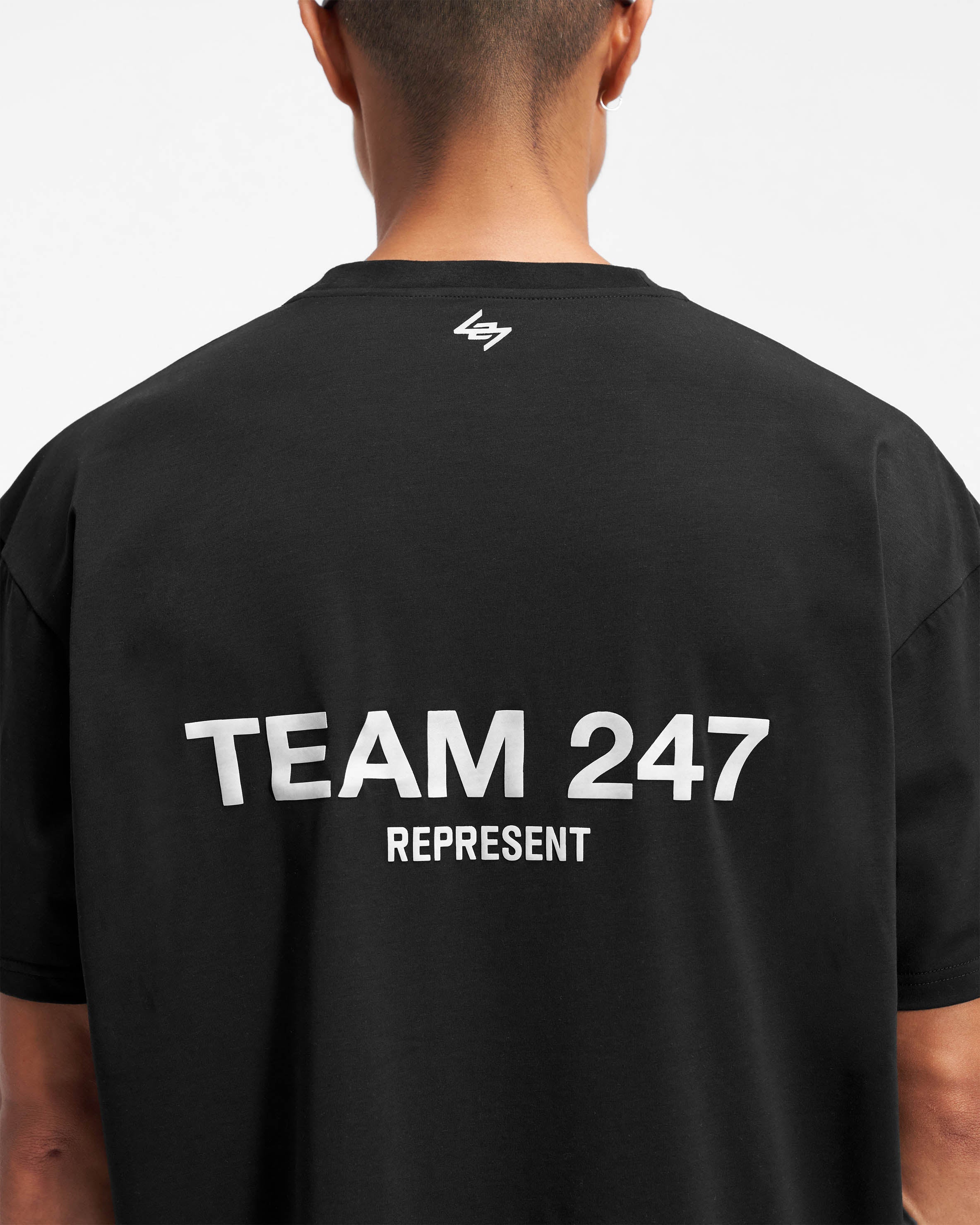 Team 247 Oversized T-Shirt - Black - Image 5