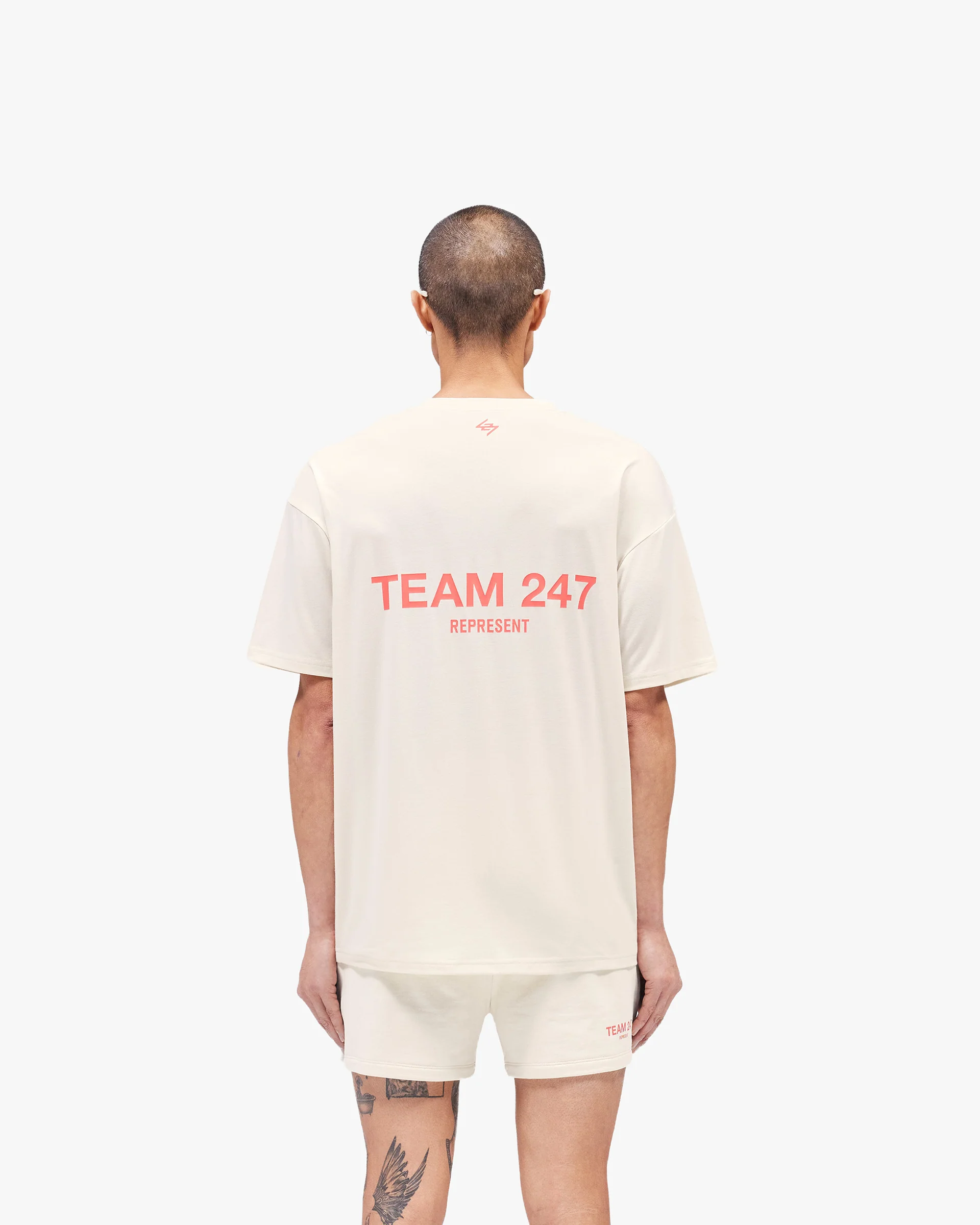 Team 247 Oversized T-Shirt - Cream - Image 4