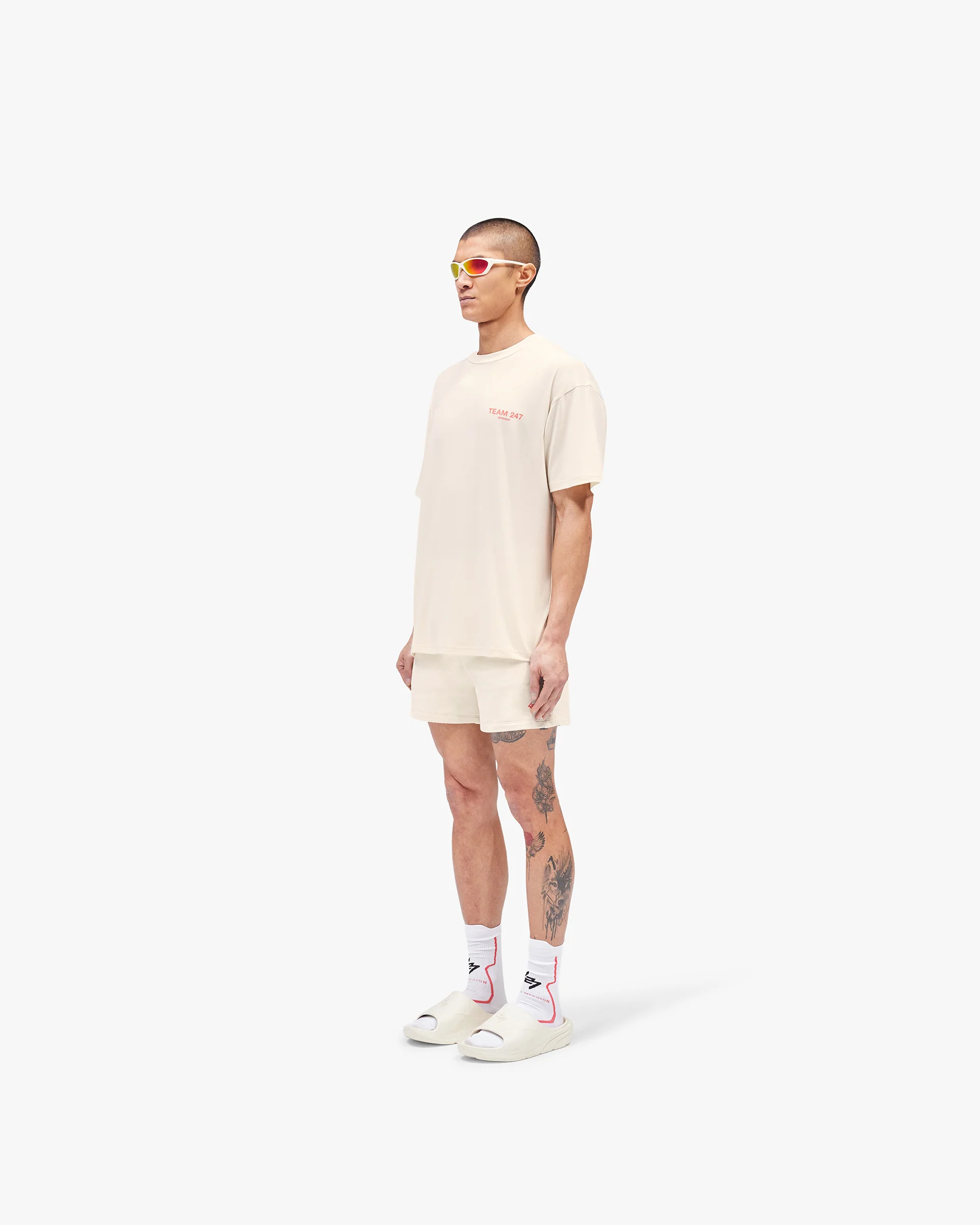 Team 247 Oversized T-Shirt - Cream - Image 6