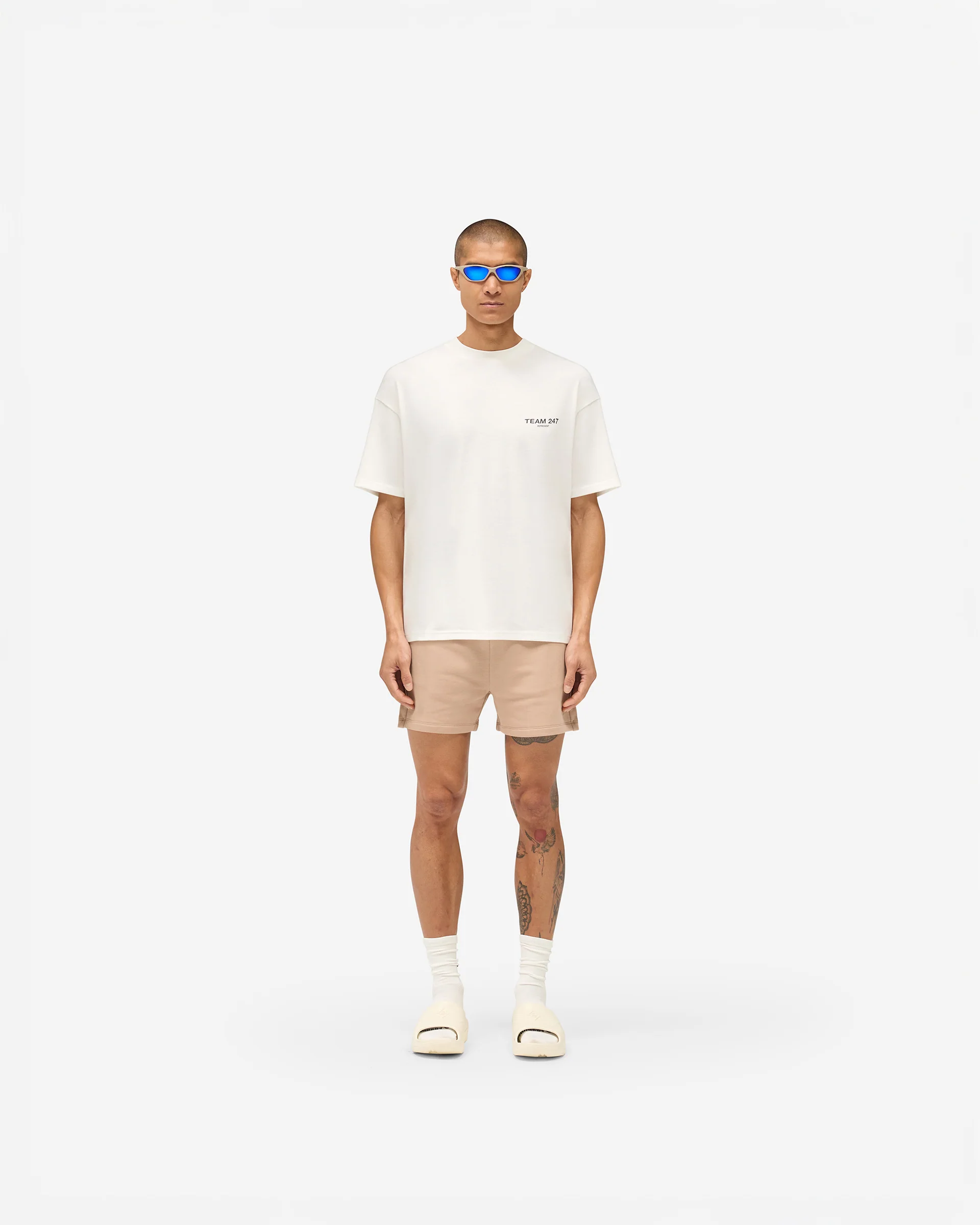 Team 247 Oversized T-Shirt - Flat White - Image 7