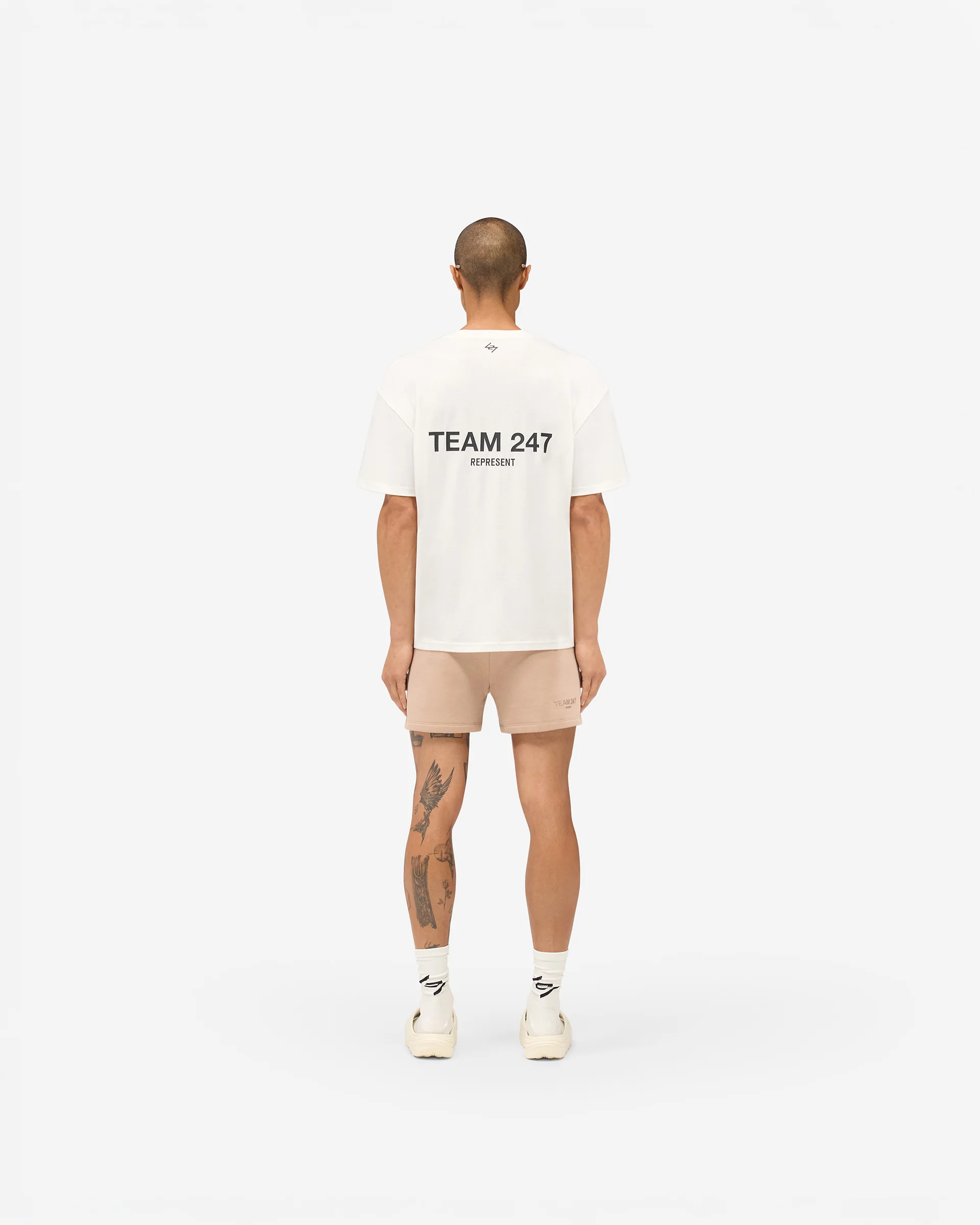 Team 247 Oversized T-Shirt - Flat White - Image 9