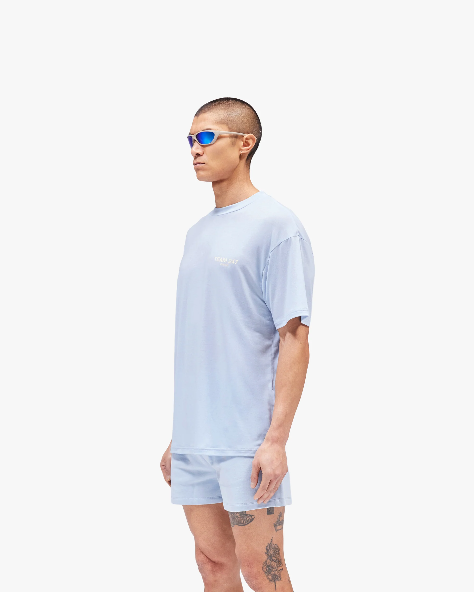 Team 247 Oversized T-Shirt - Glacier - Image 2