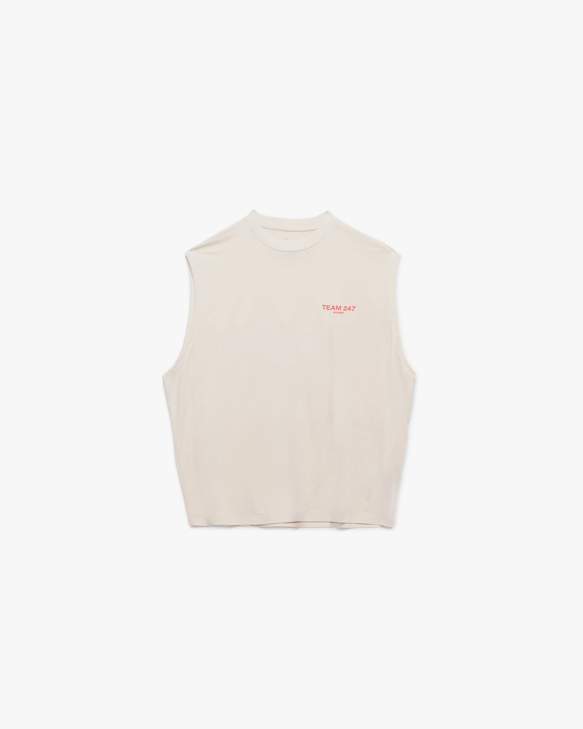 Team 247 Oversized Tank - Cream