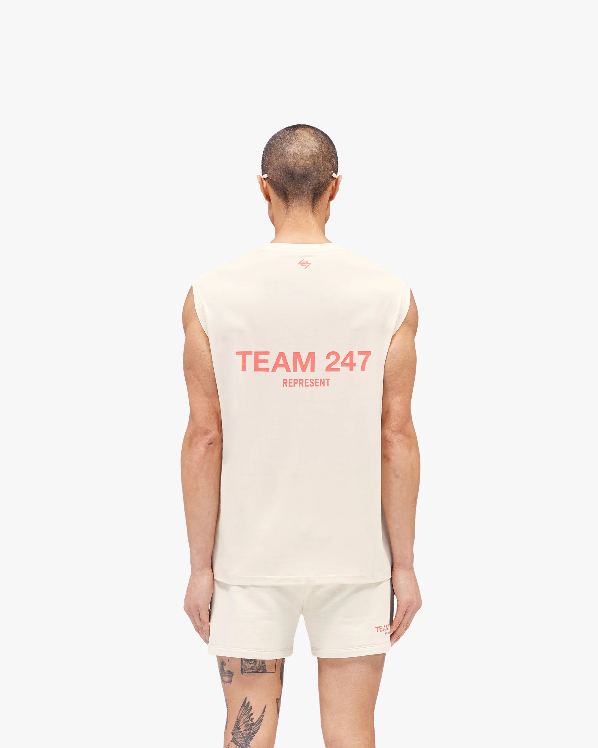 Team 247 Oversized Tank - Cream - Image 4