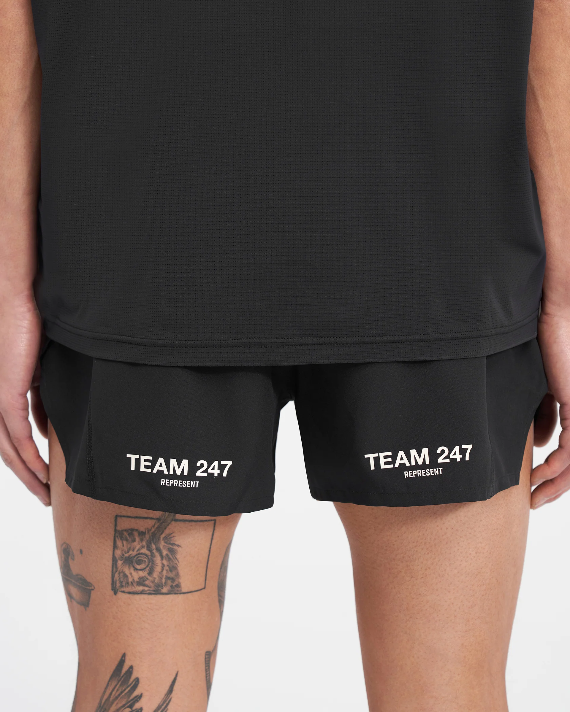 Team 247 Race Shorts - Jet Black - Image 6