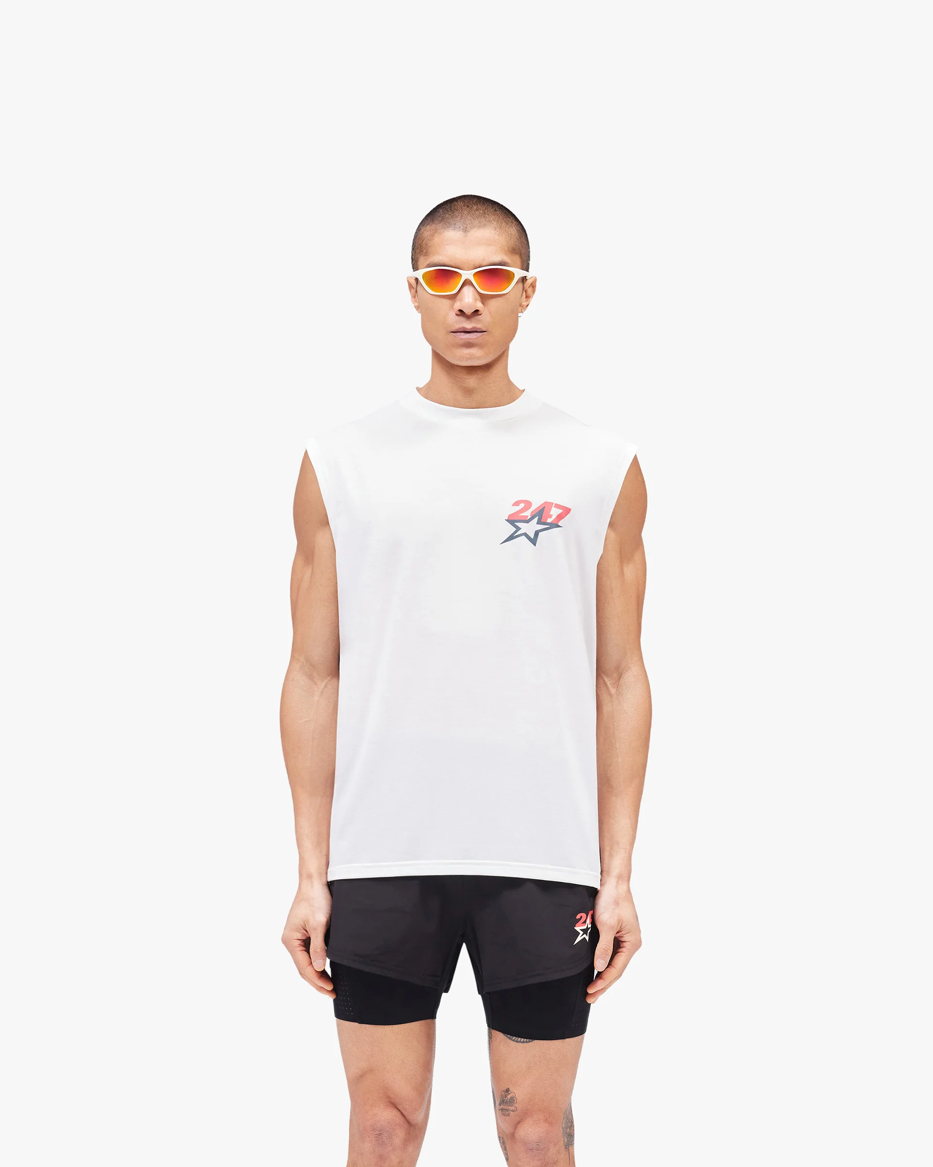 Team 247 Star Tank - Flat White - Image 3