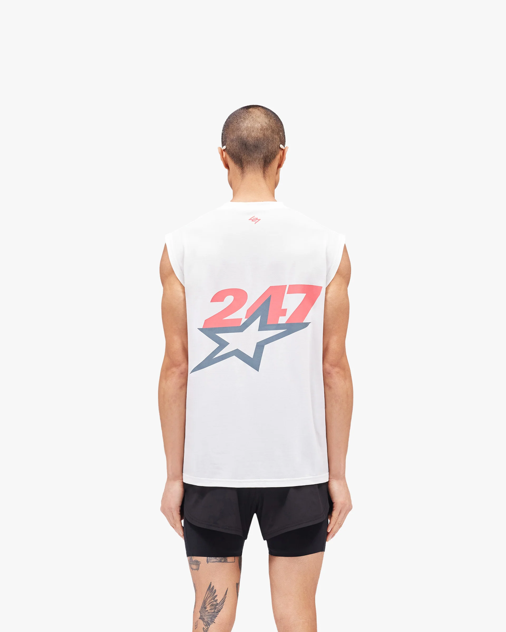 Team 247 Star Tank - Flat White - Image 4