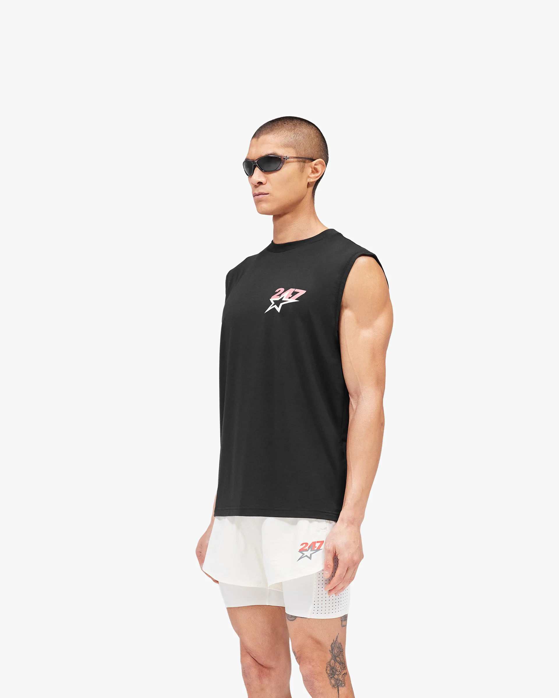 Team 247 Star Tank - Jet Black - Image 2