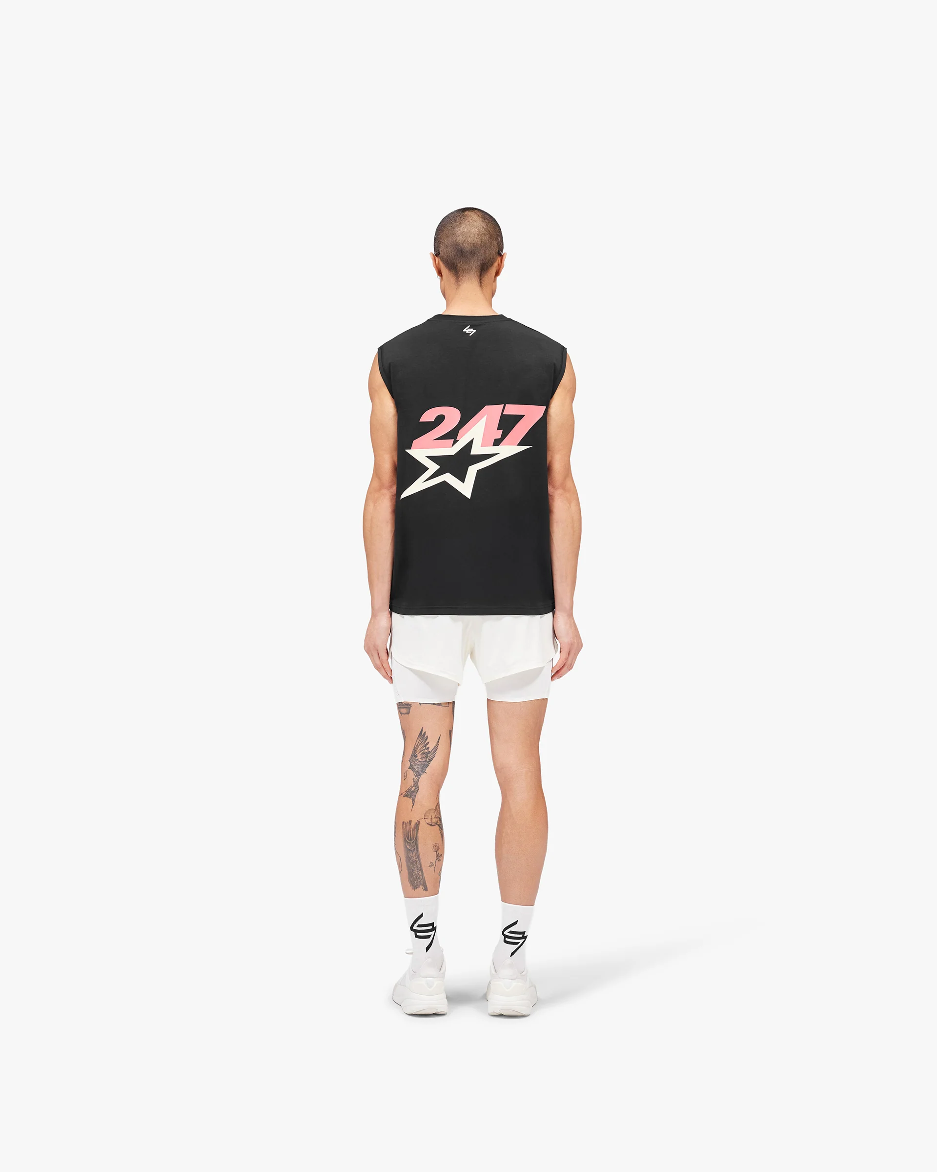 Team 247 Star Tank - Jet Black - Image 7