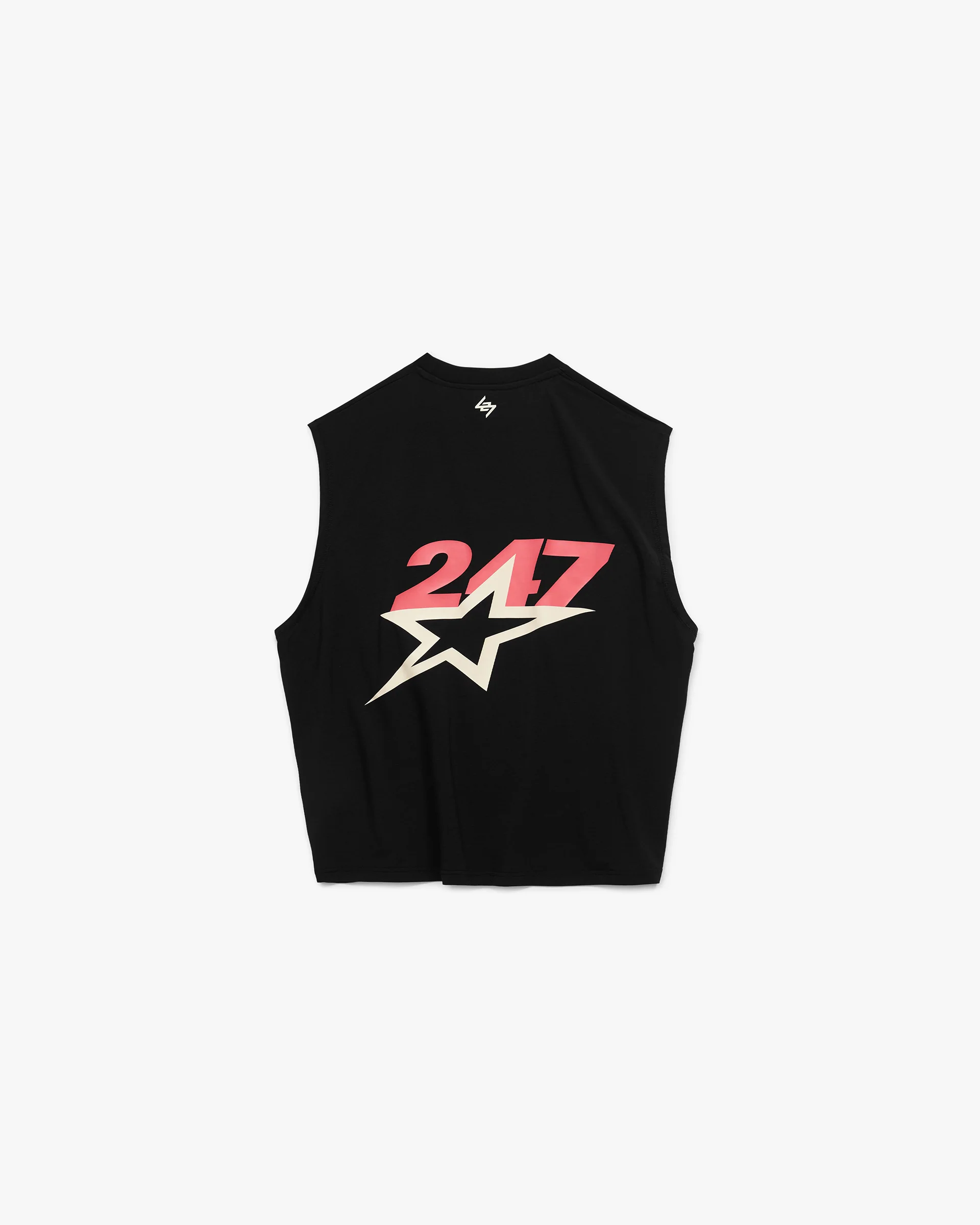 Team 247 Star Tank - Jet Black - Image 8