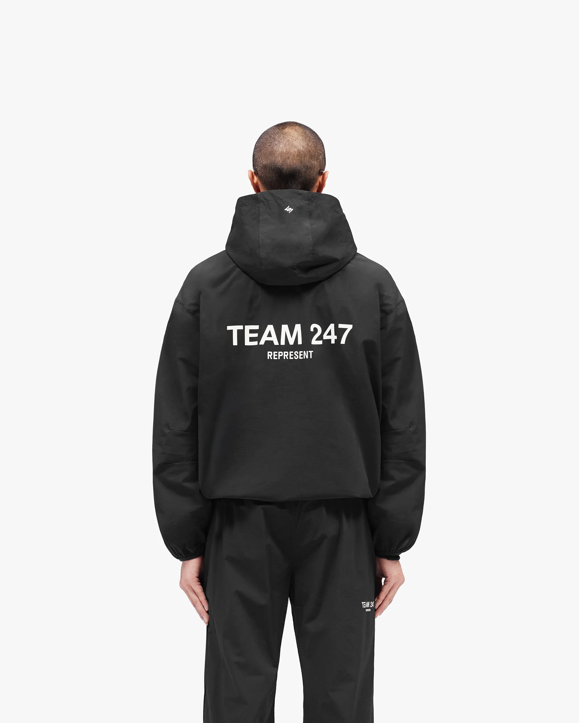 Team 247 Track Jacket - Jet Black - Image 4