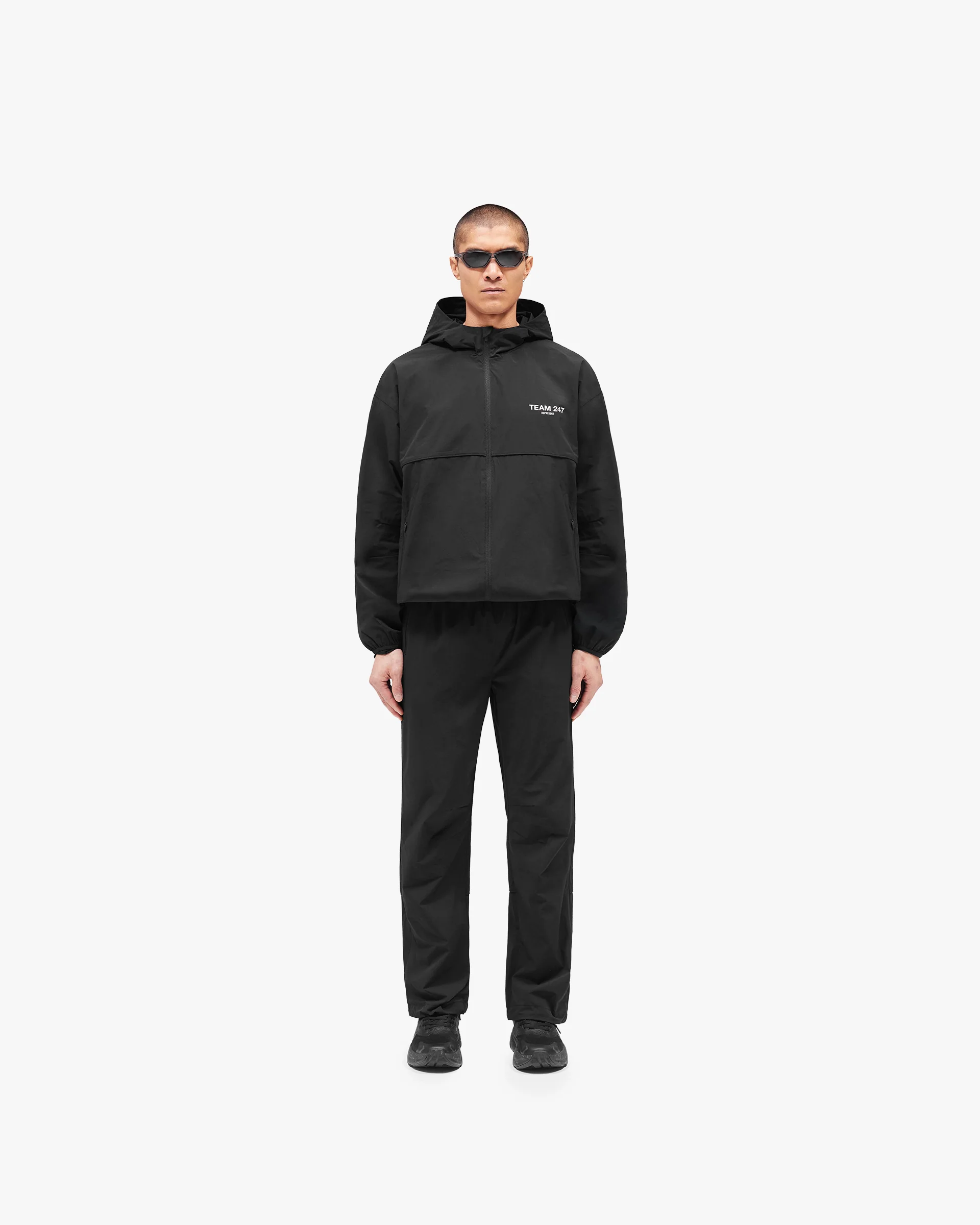 Team 247 Track Jacket - Jet Black - Image 5