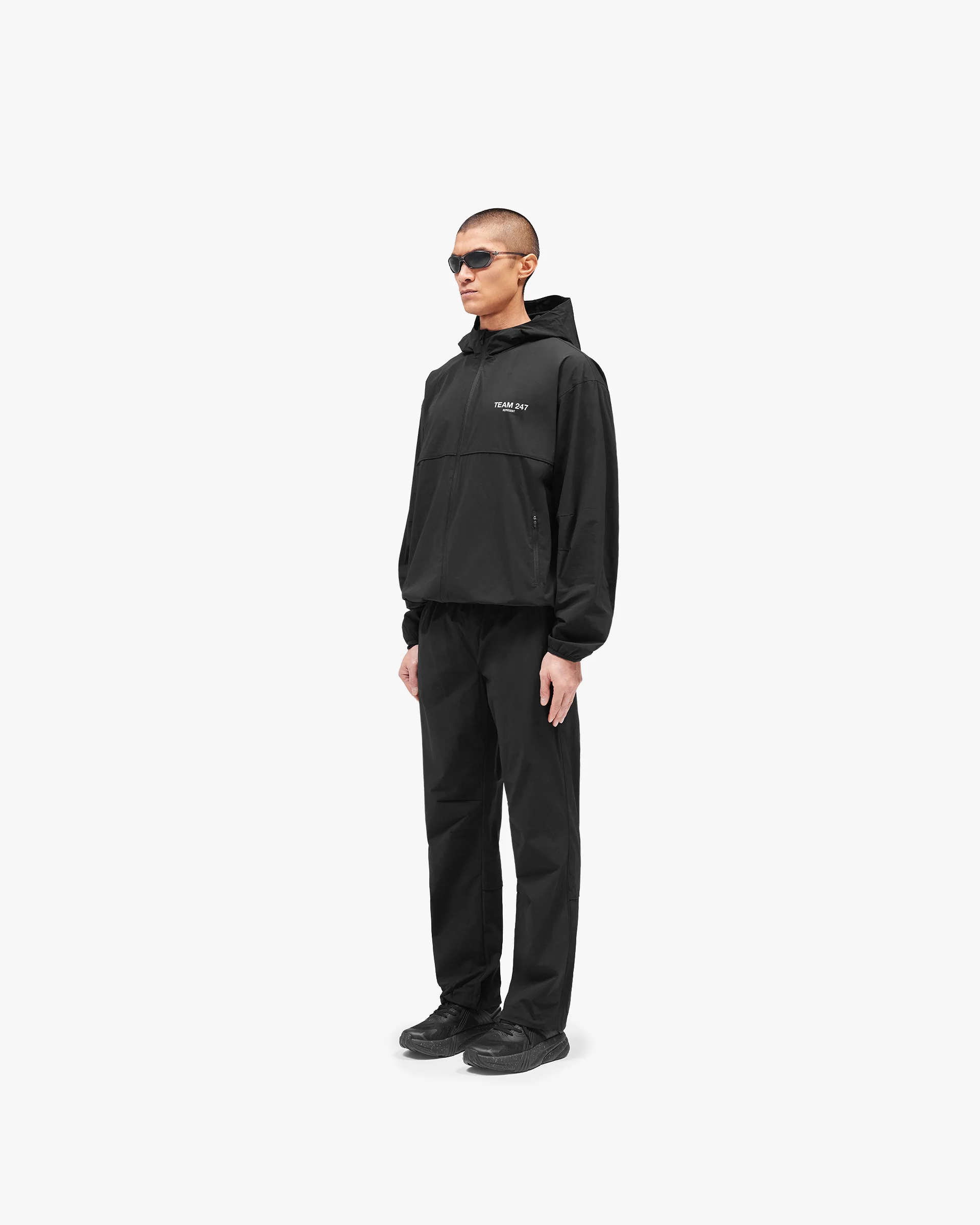 Team 247 Track Jacket - Jet Black - Image 6