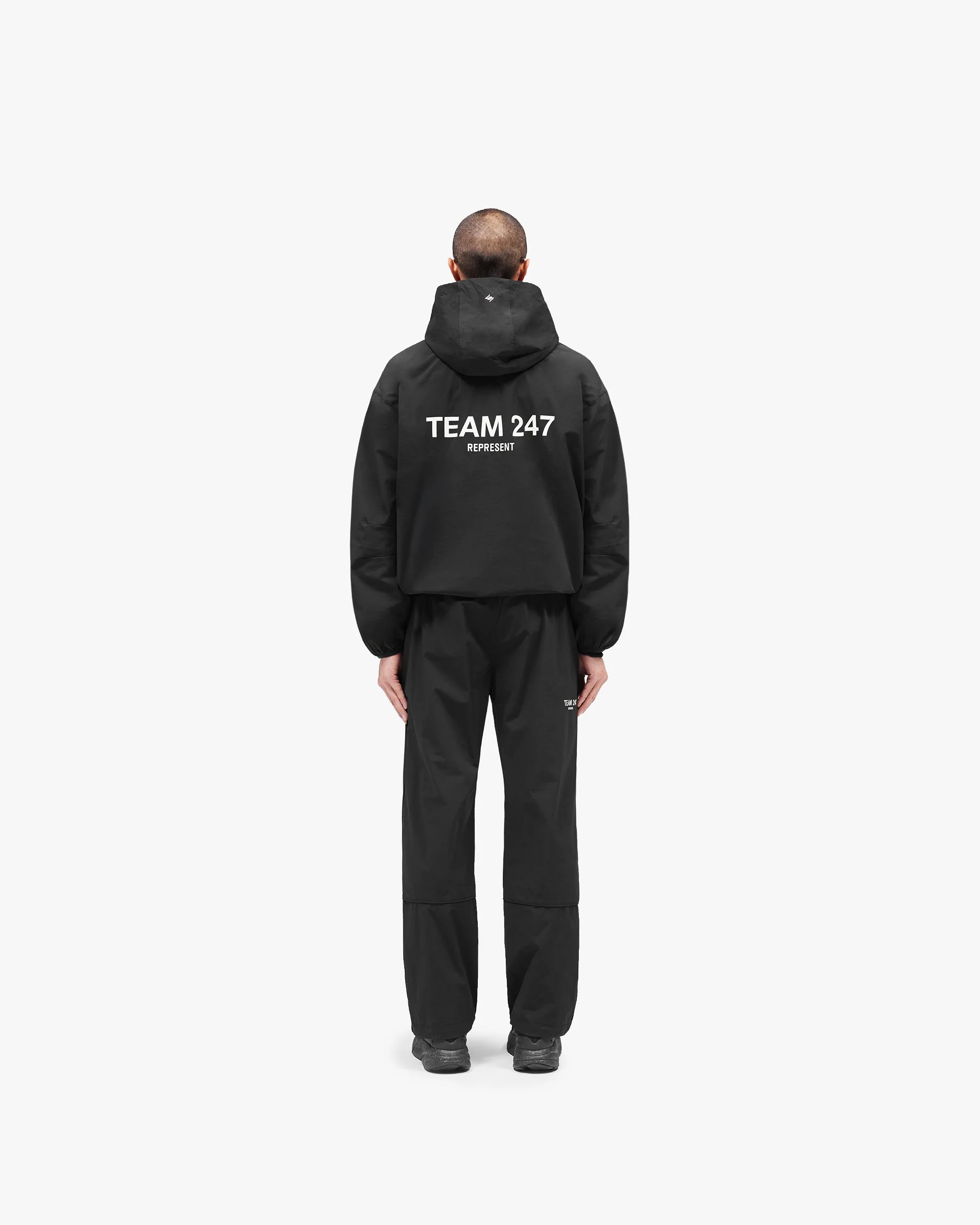Team 247 Track Jacket - Jet Black - Image 7