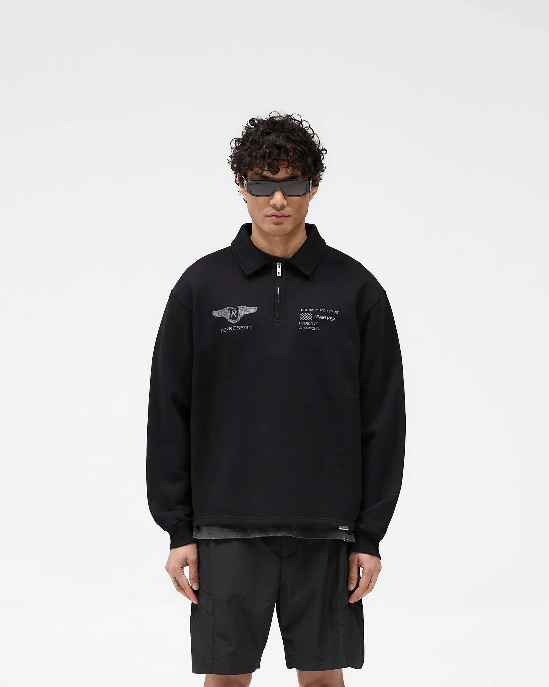 Team Rep Quarter Zip - Jet Black - Image 3