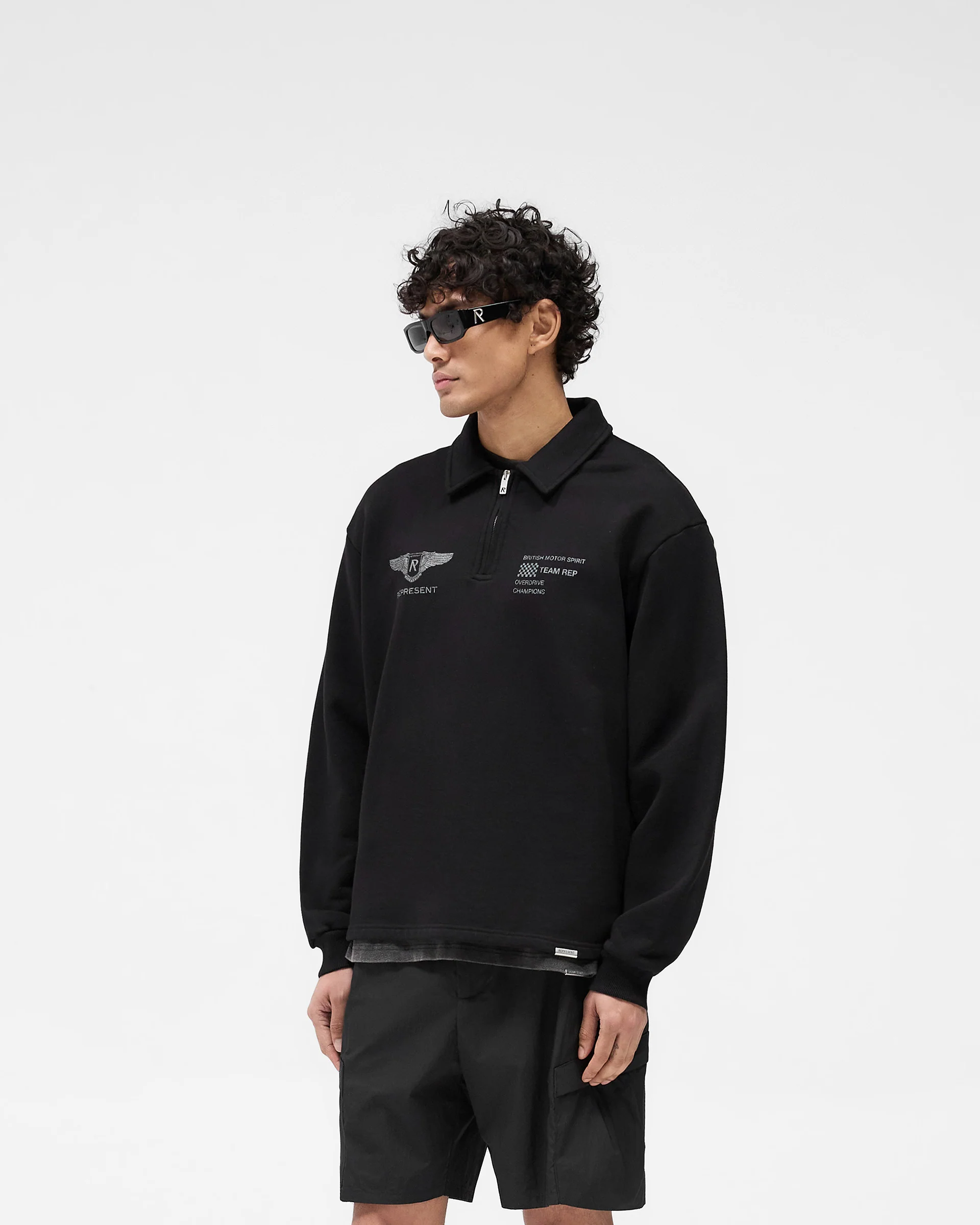 Team Rep Quarter Zip - Jet Black - Image 4