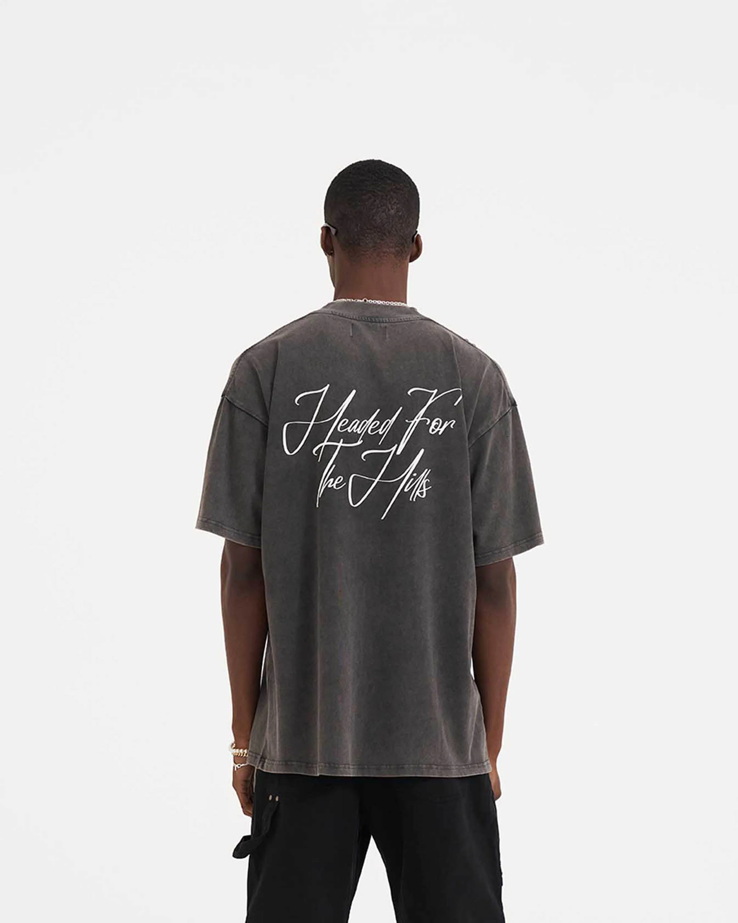 The Hills T-Shirt - Vintage Grey - Image 5