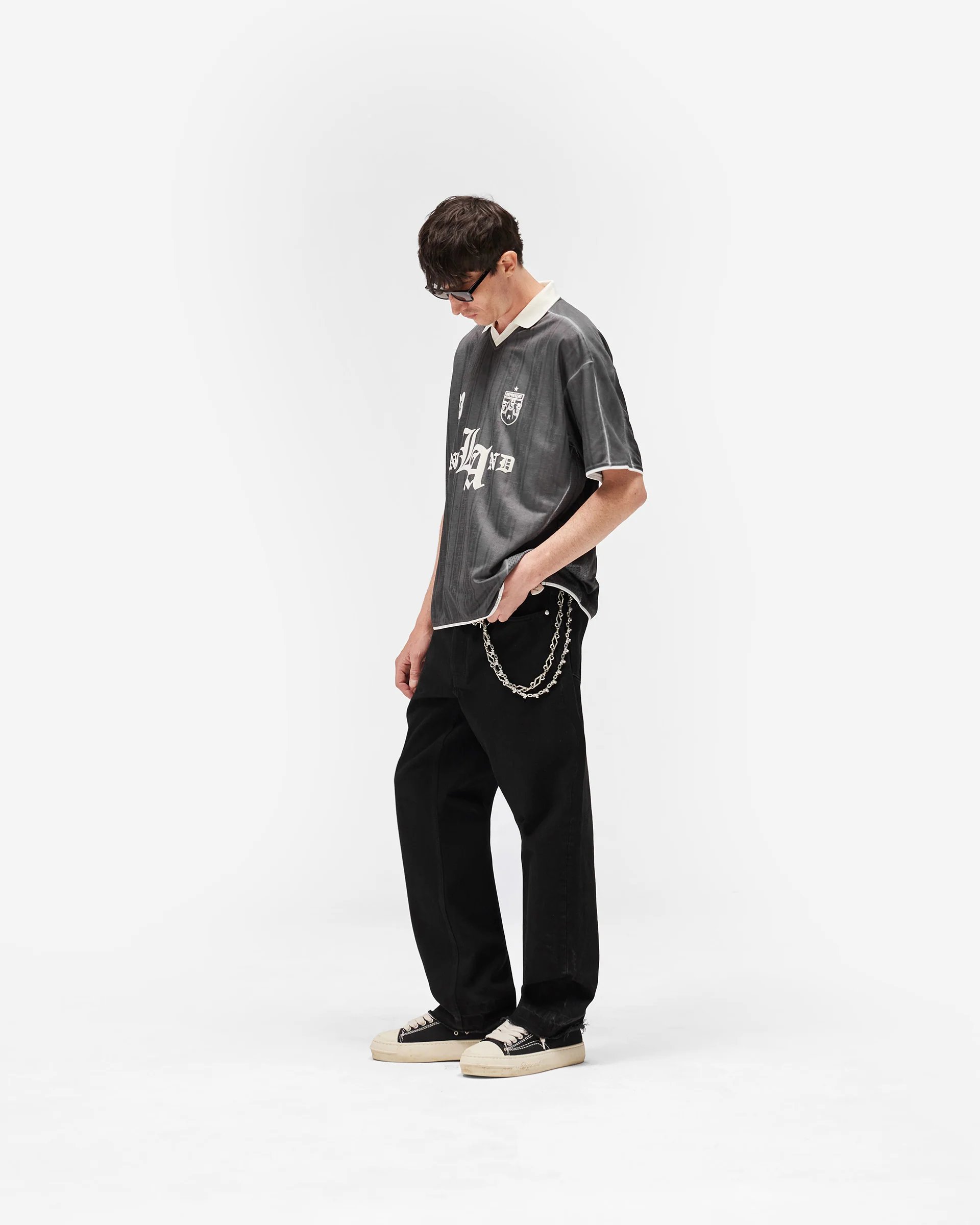 Thoroughbred Jersey - Washed Black - Image 8