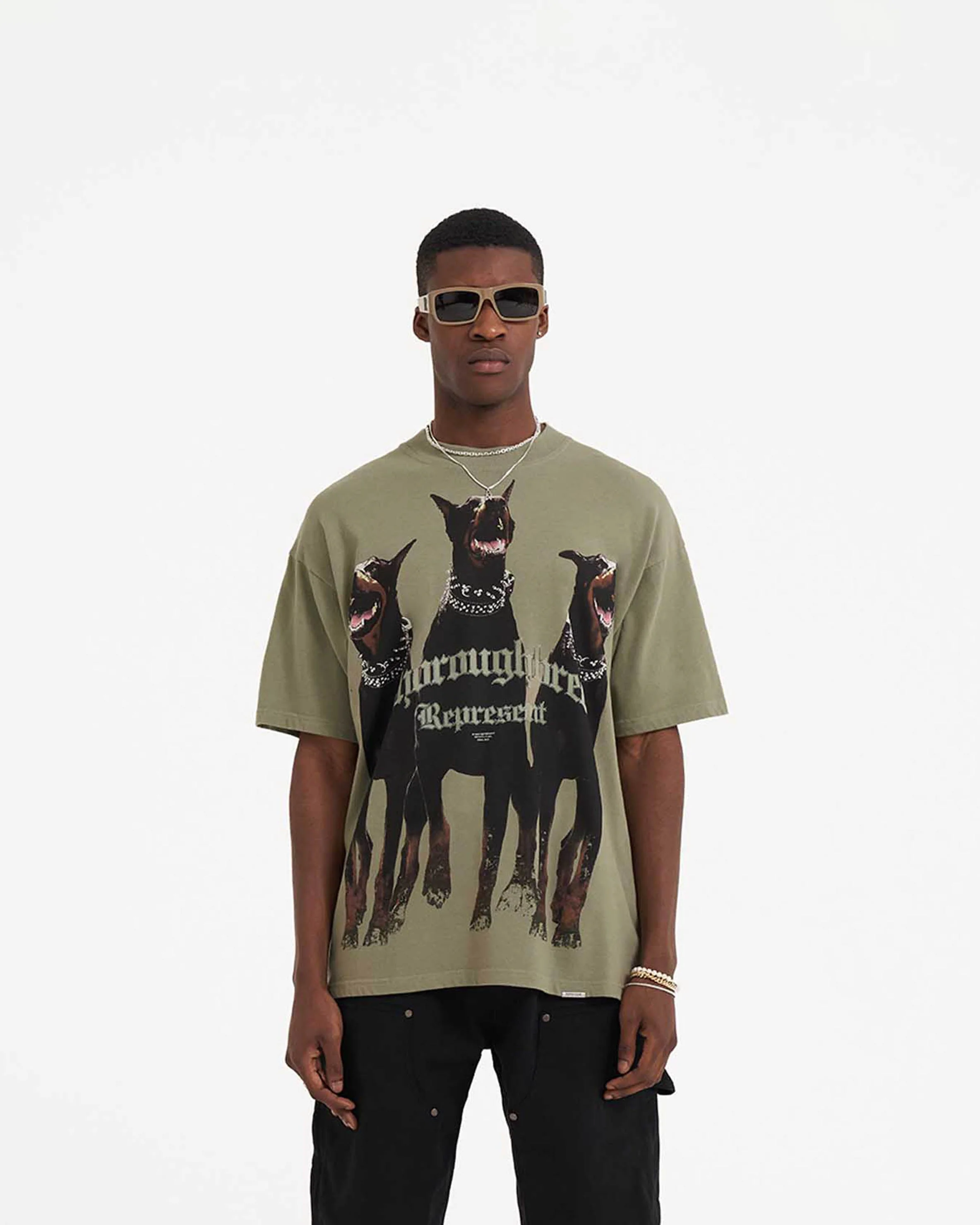 Thoroughbred T-Shirt - Khaki - Image 2