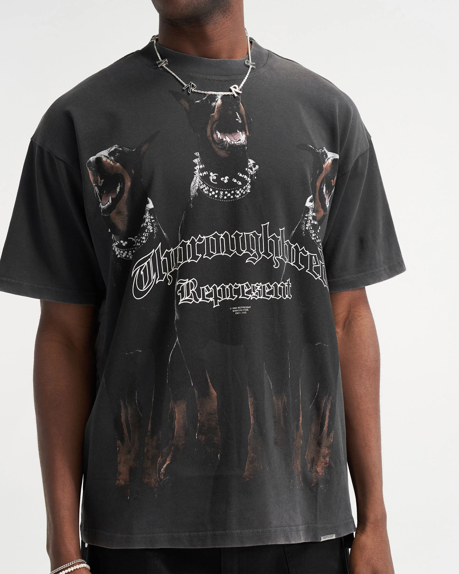 Thoroughbred T-Shirt - Vintage Black - Image 2