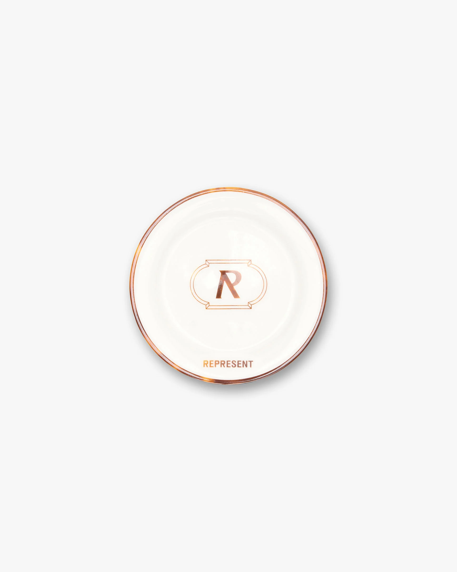 Tortoise Shell Jewellery Dish - White