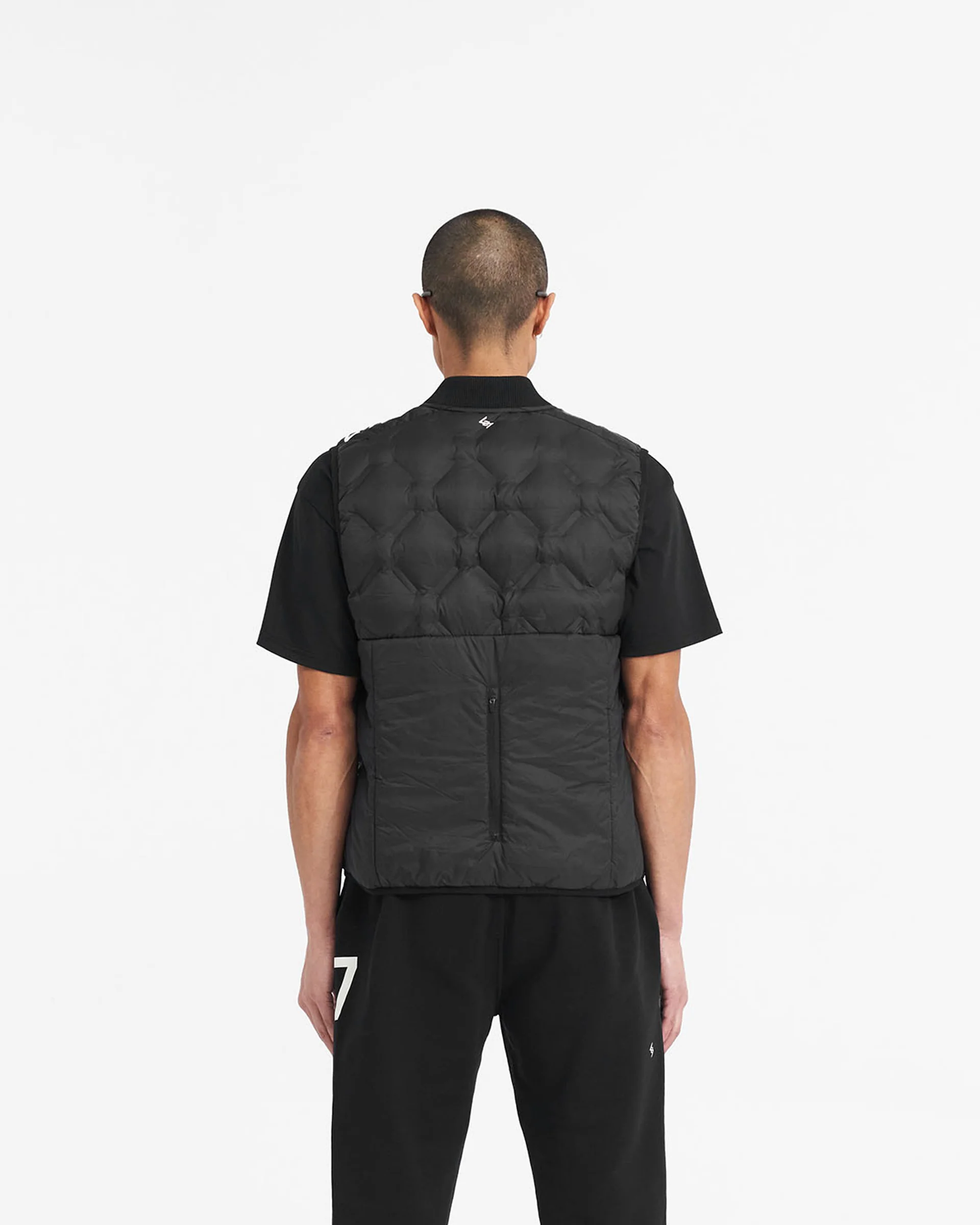 247 Lightweight Gilet - Black - Image 4