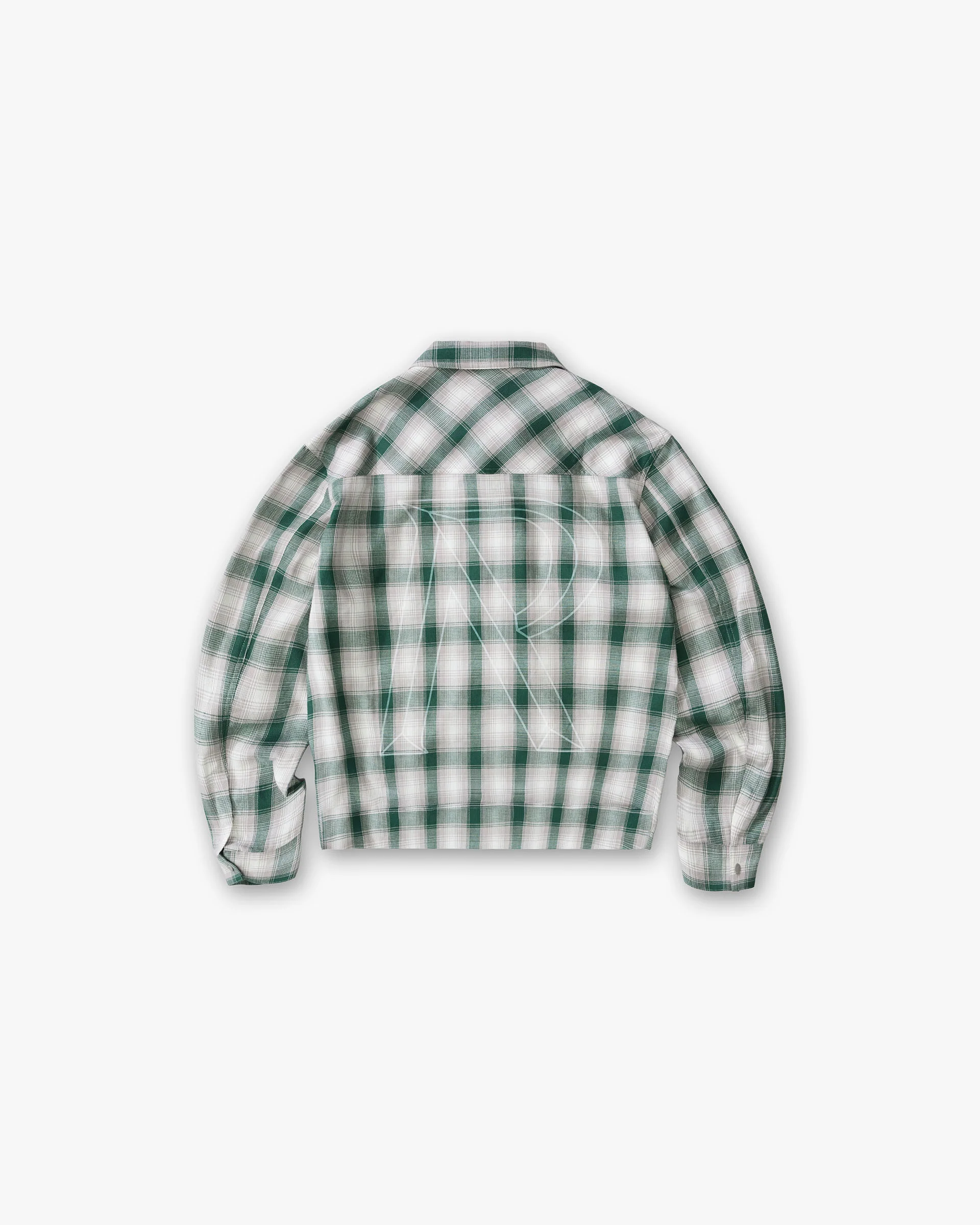 Waffle Flannel - Dark Green - Image 2