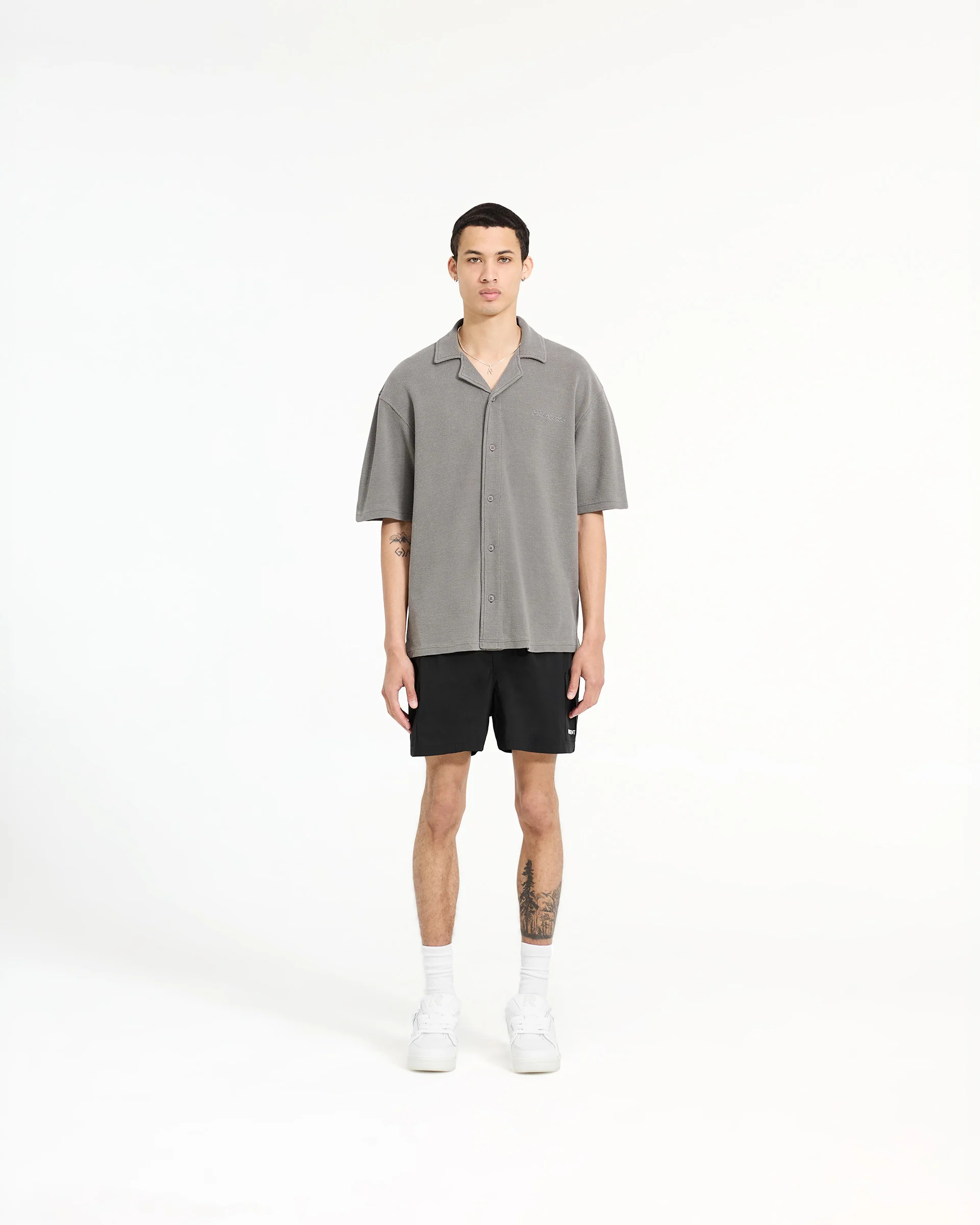 Waffle Shirt - Ultimate Grey - Image 5