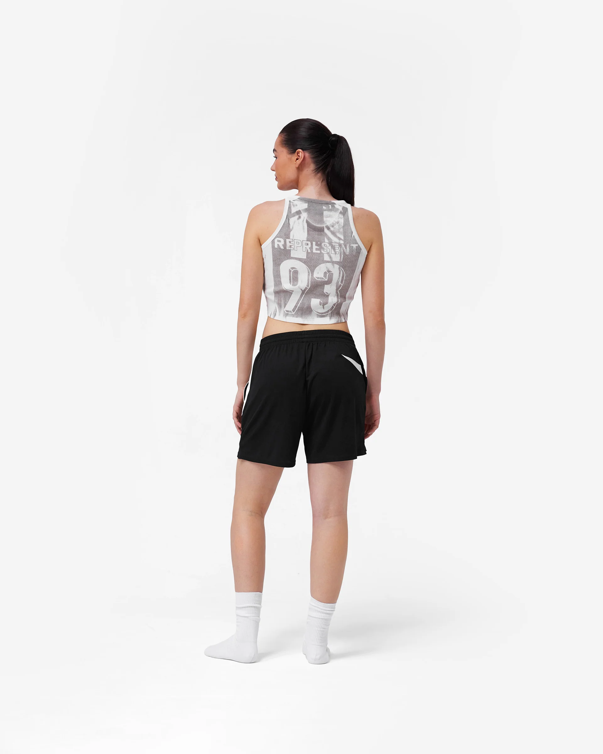 Printed Vest - Flat White - Image 10