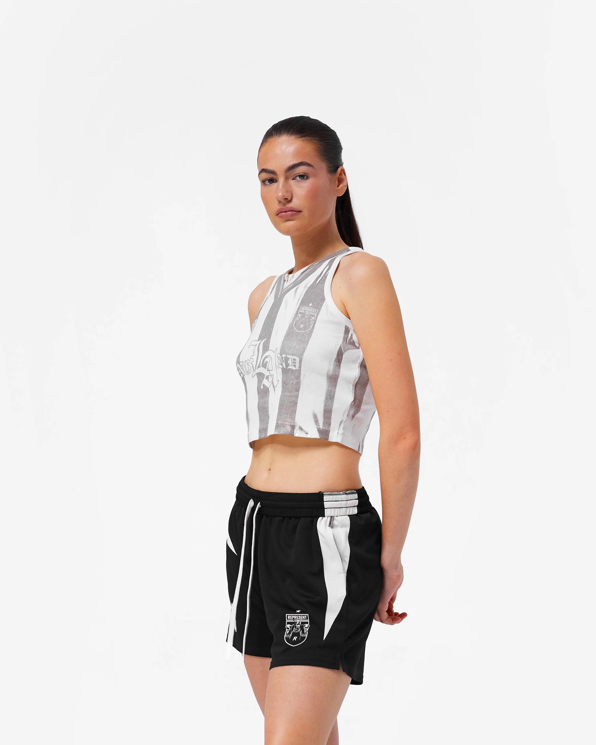 Printed Vest - Flat White - Image 4