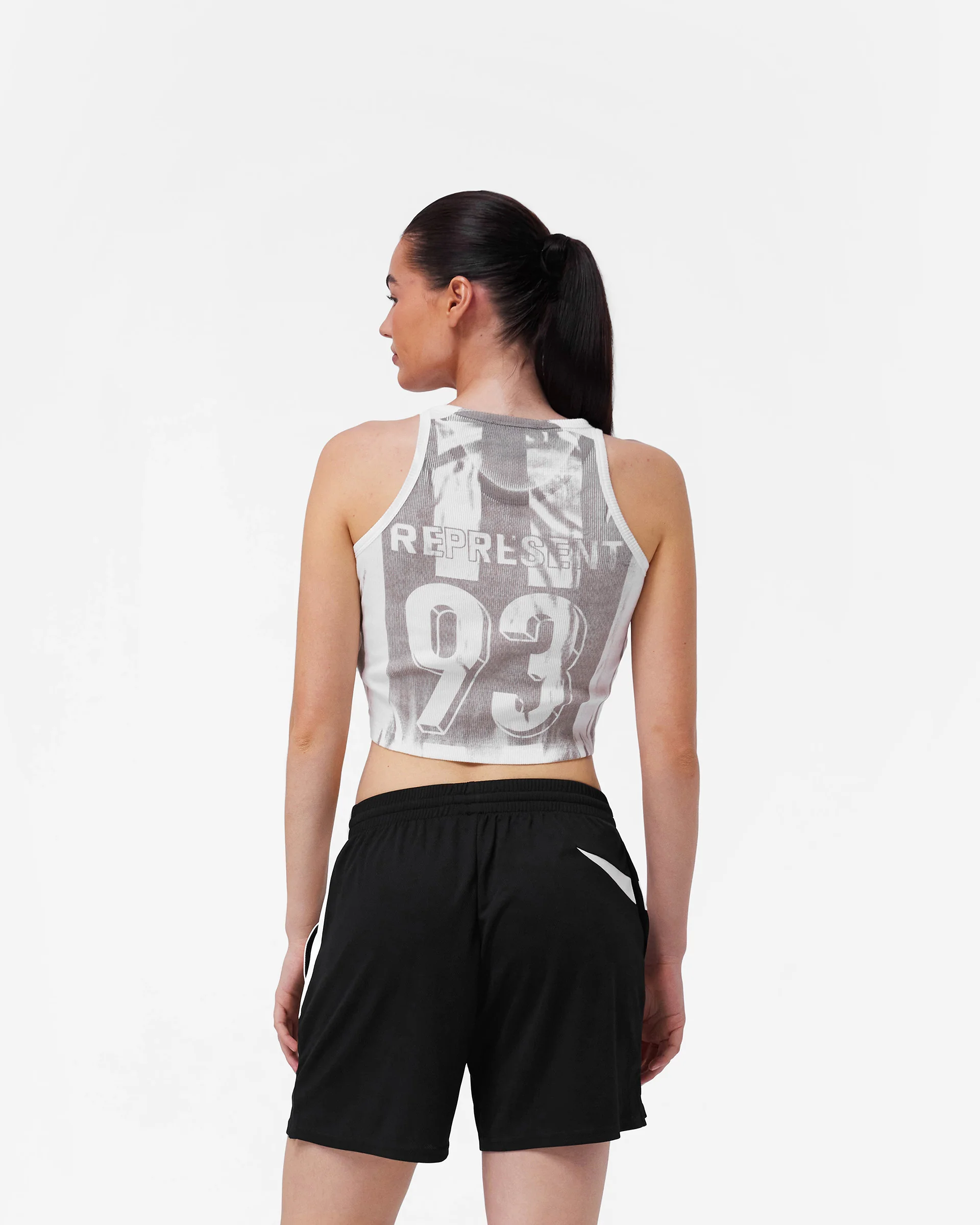 Printed Vest - Flat White - Image 6