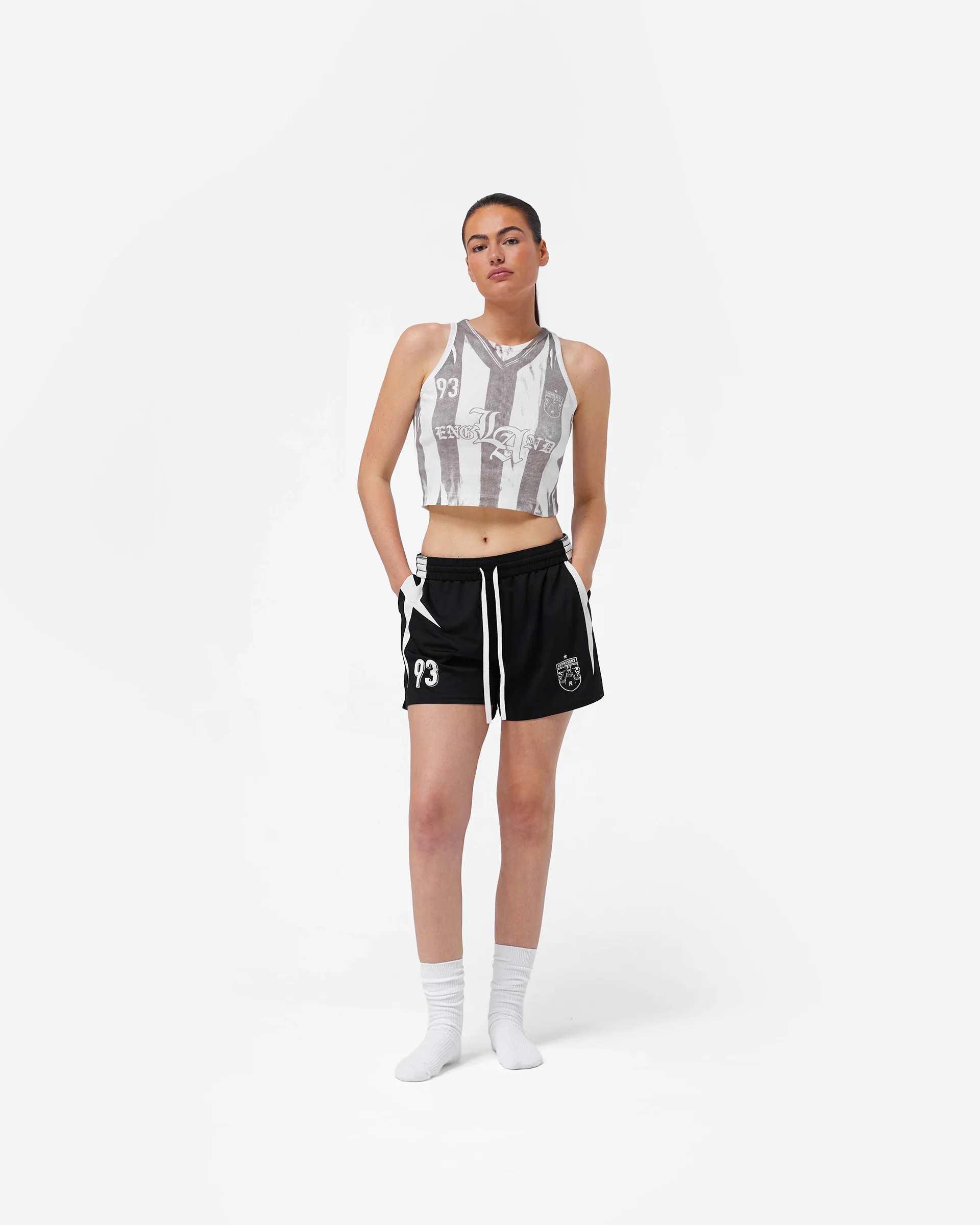 Printed Vest - Flat White - Image 7
