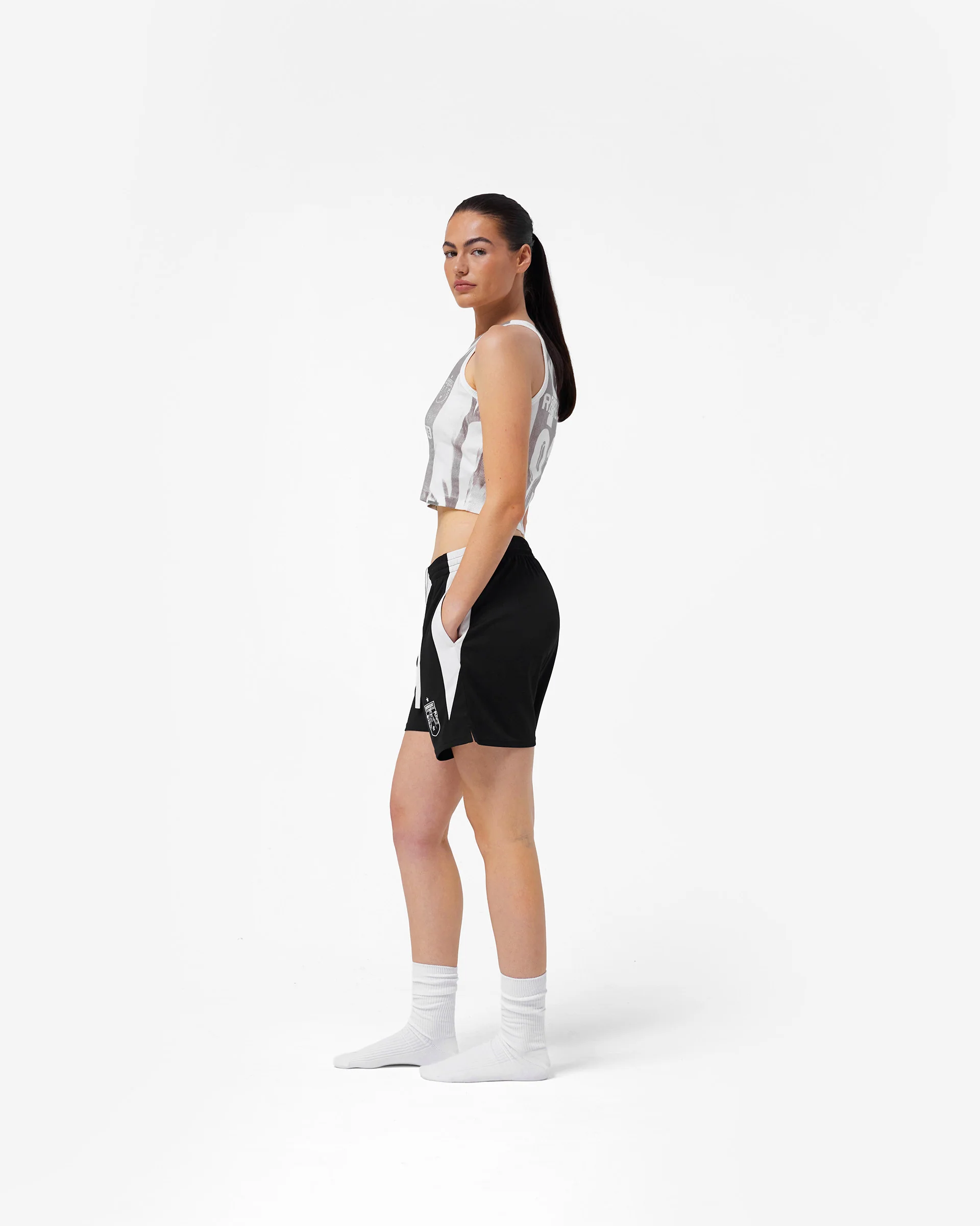 Printed Vest - Flat White - Image 9