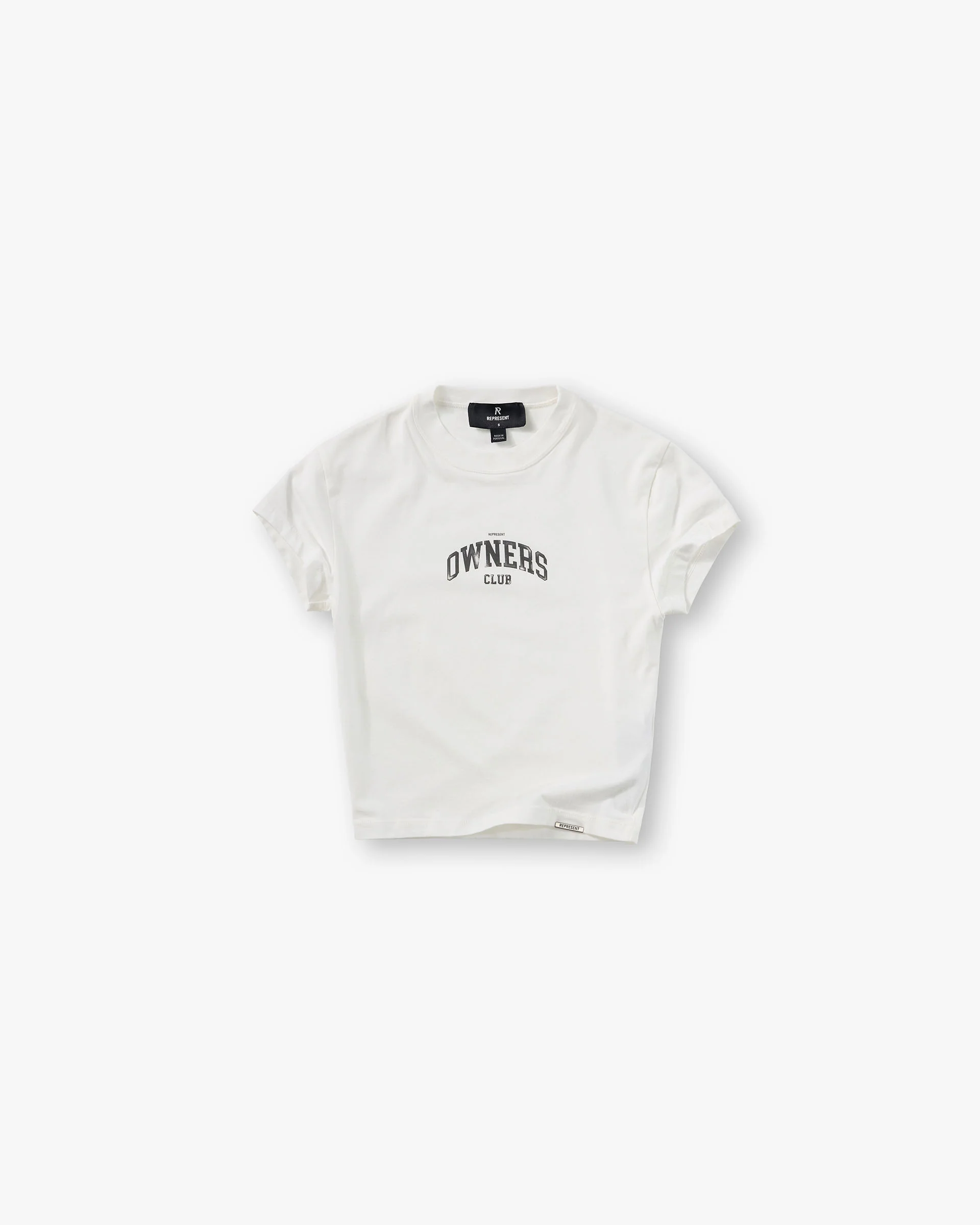 Represent Owners Club Baby Tee - Flat White