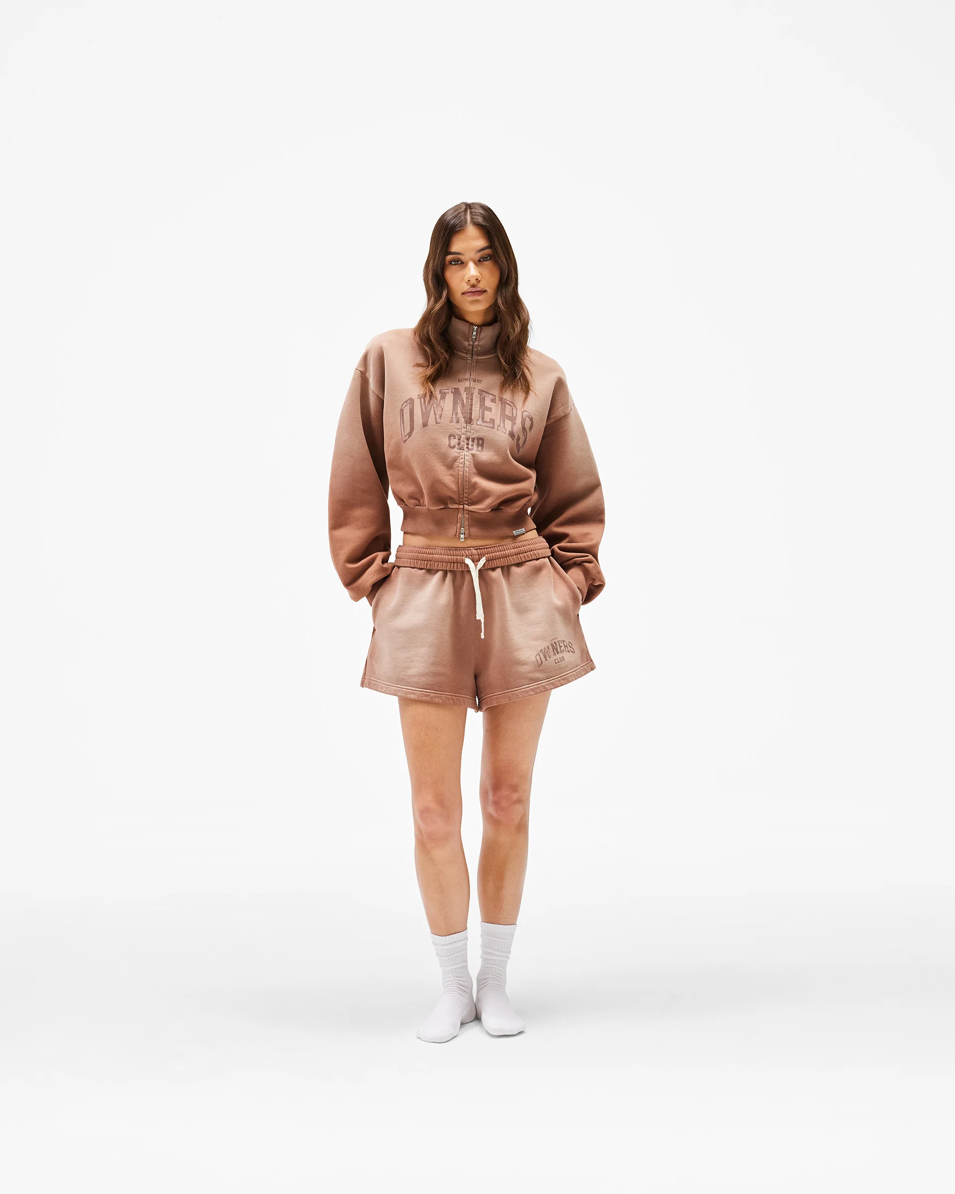 Represent Owners Club Jersey Short - Sienna - Image 7