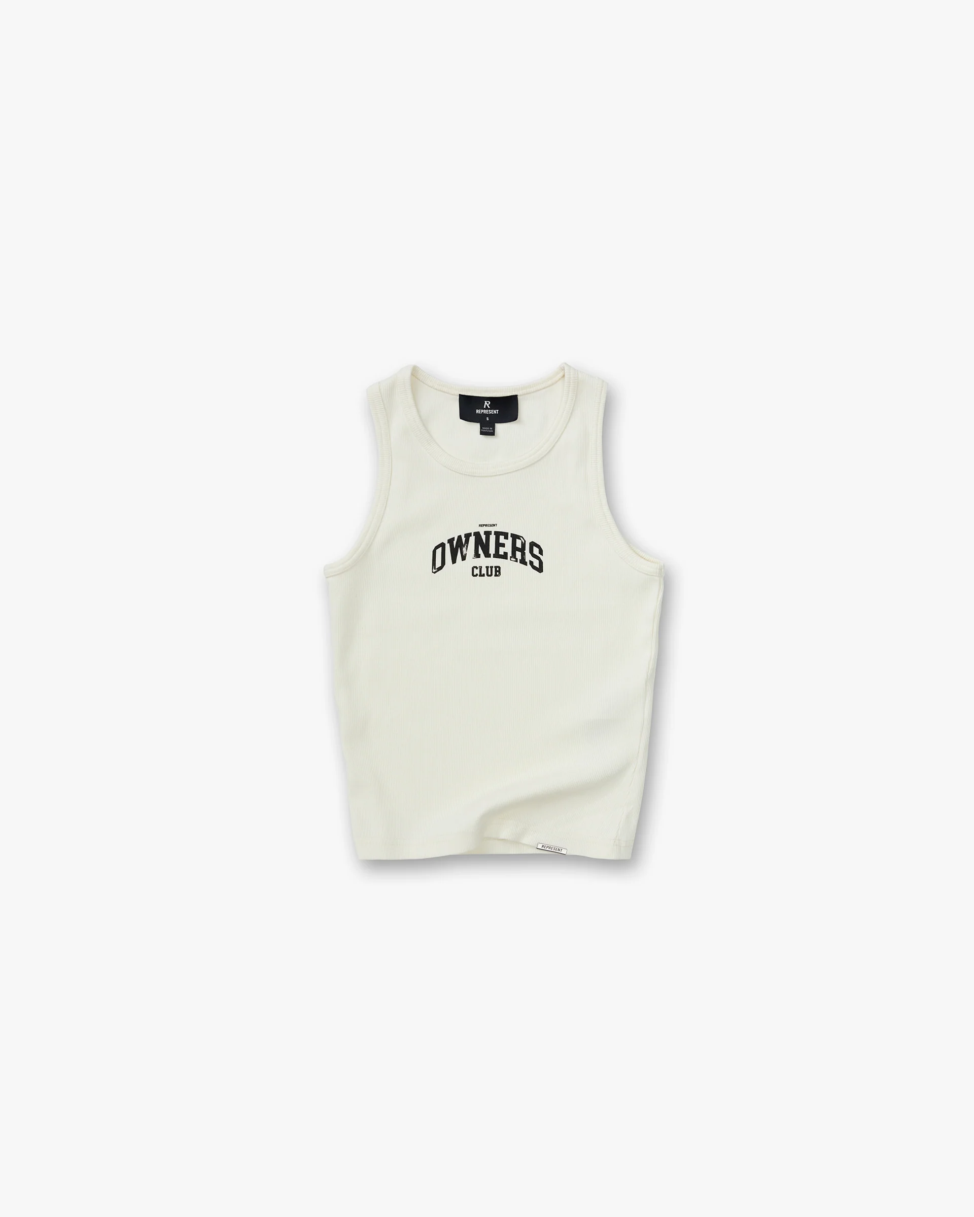 Represent Owners Club Rib Vest - Chalk