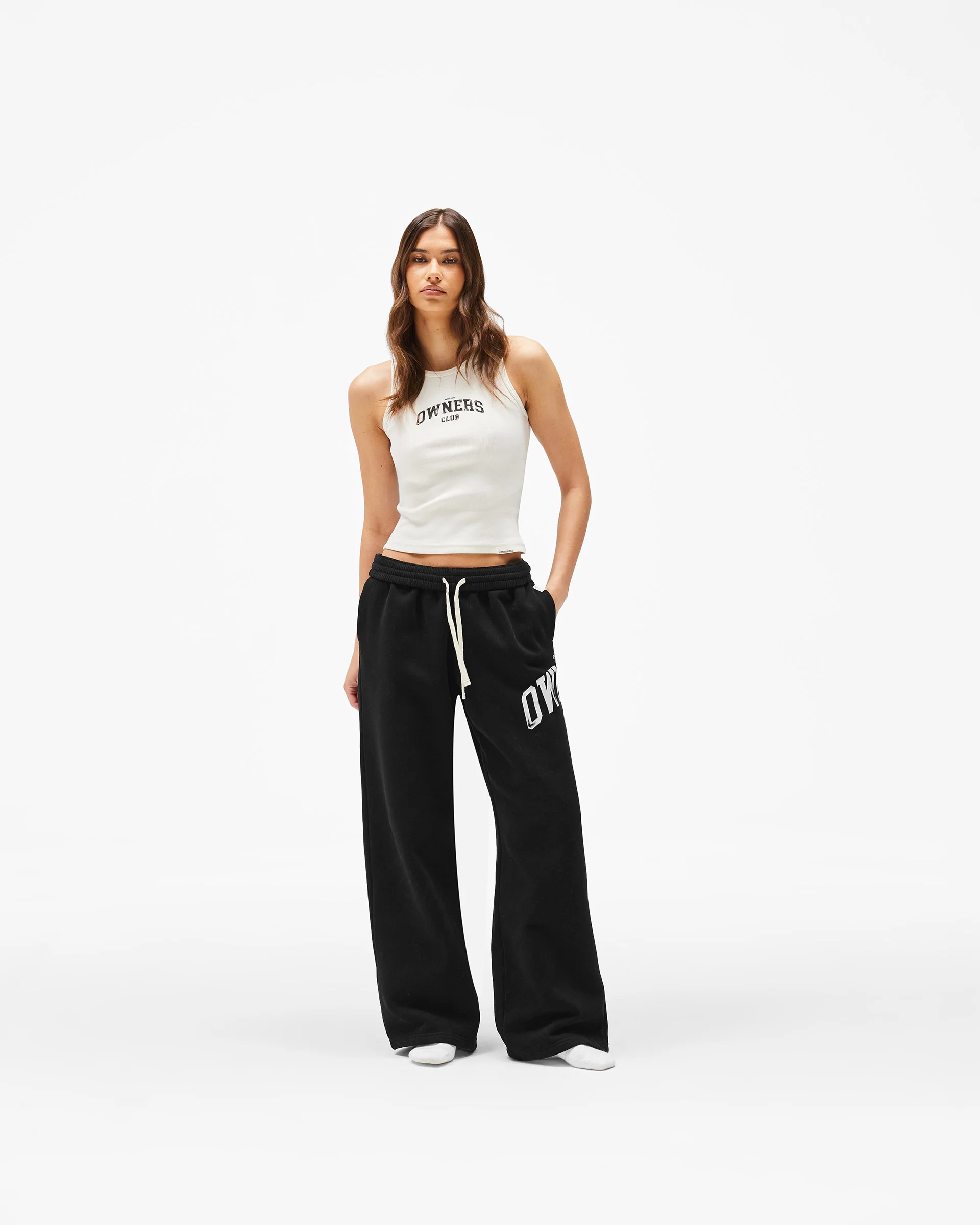 Represent Owners Club Rib Vest - Chalk - Image 10