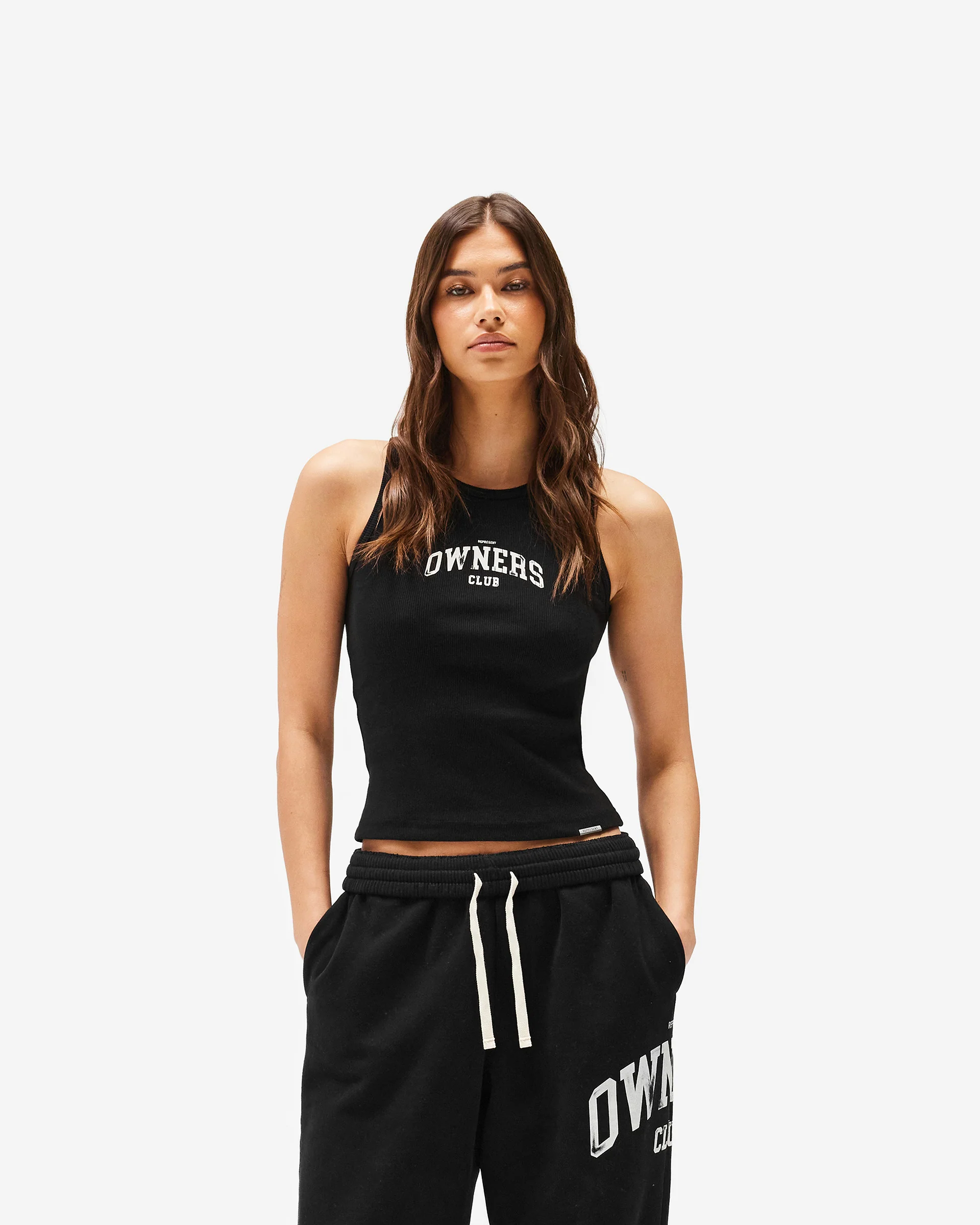 Represent Owners Club Rib Vest - Jet Black - Image 3