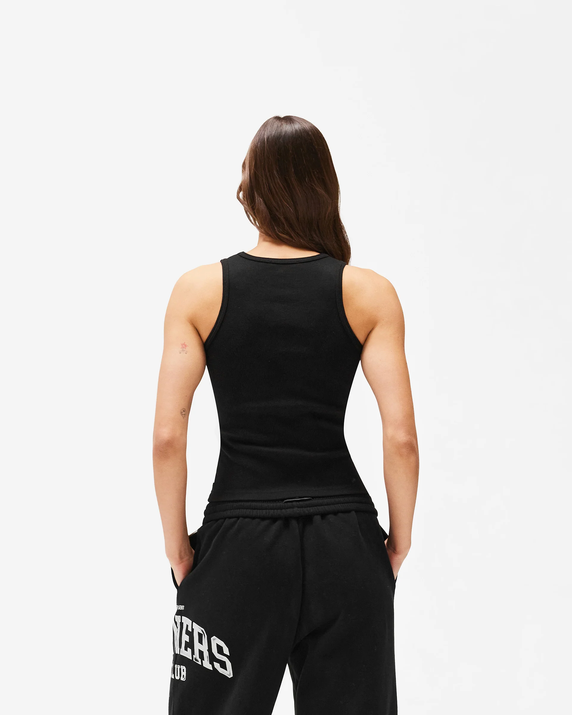 Represent Owners Club Rib Vest - Jet Black - Image 6