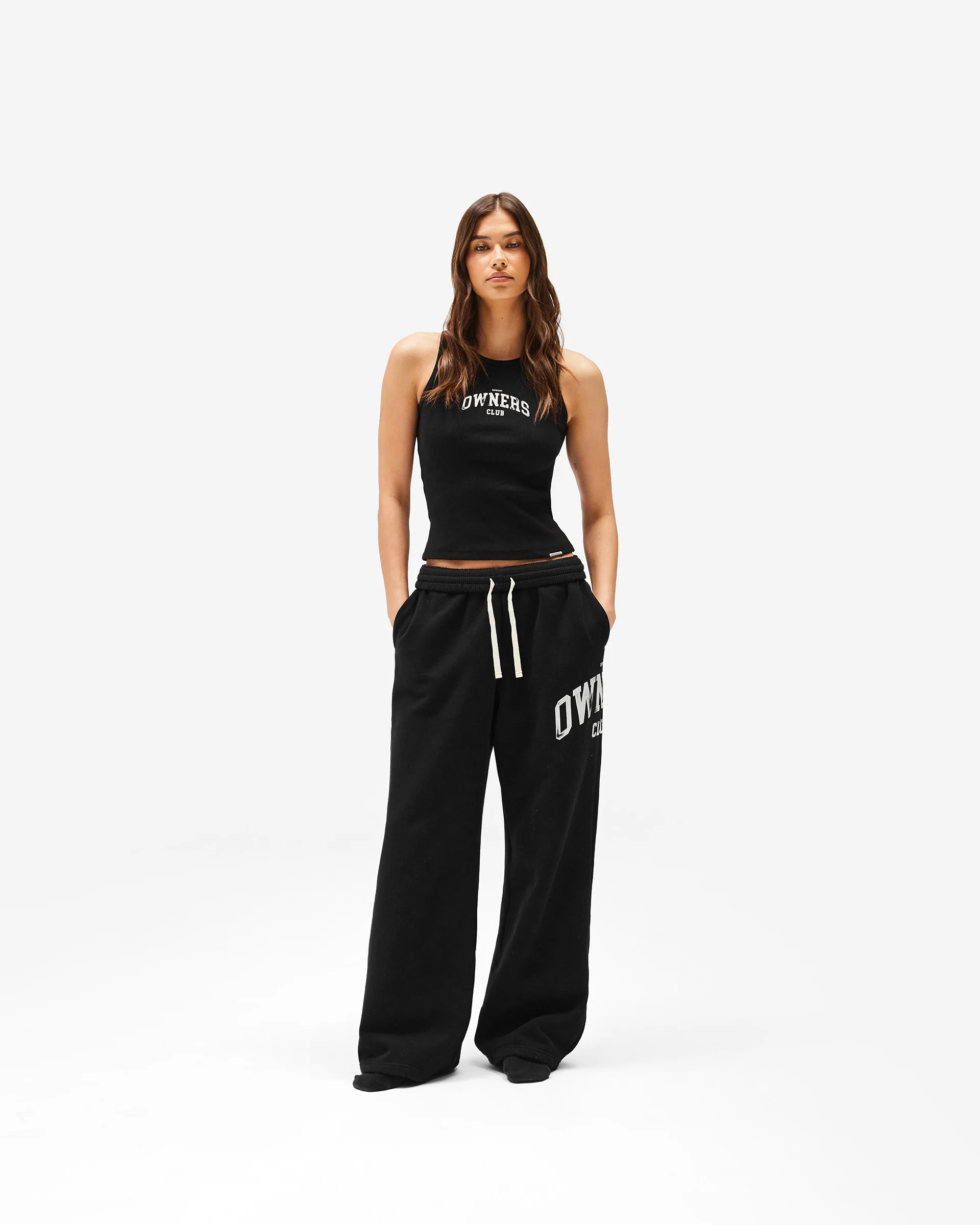 Represent Owners Club Rib Vest - Jet Black - Image 7