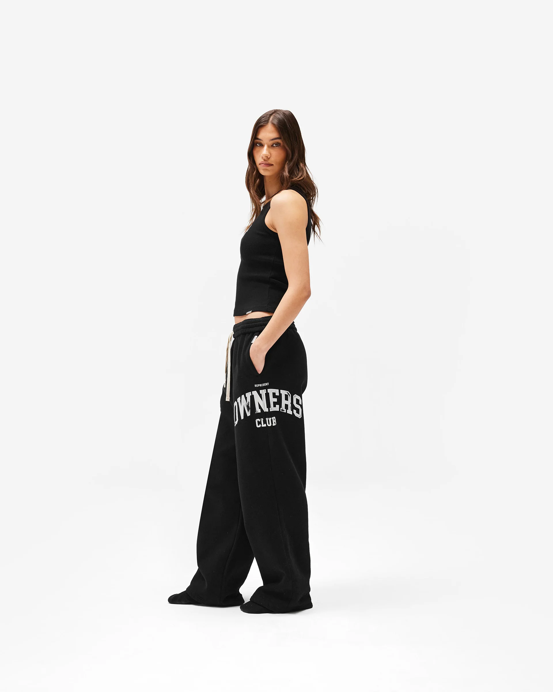 Represent Owners Club Rib Vest - Jet Black - Image 9