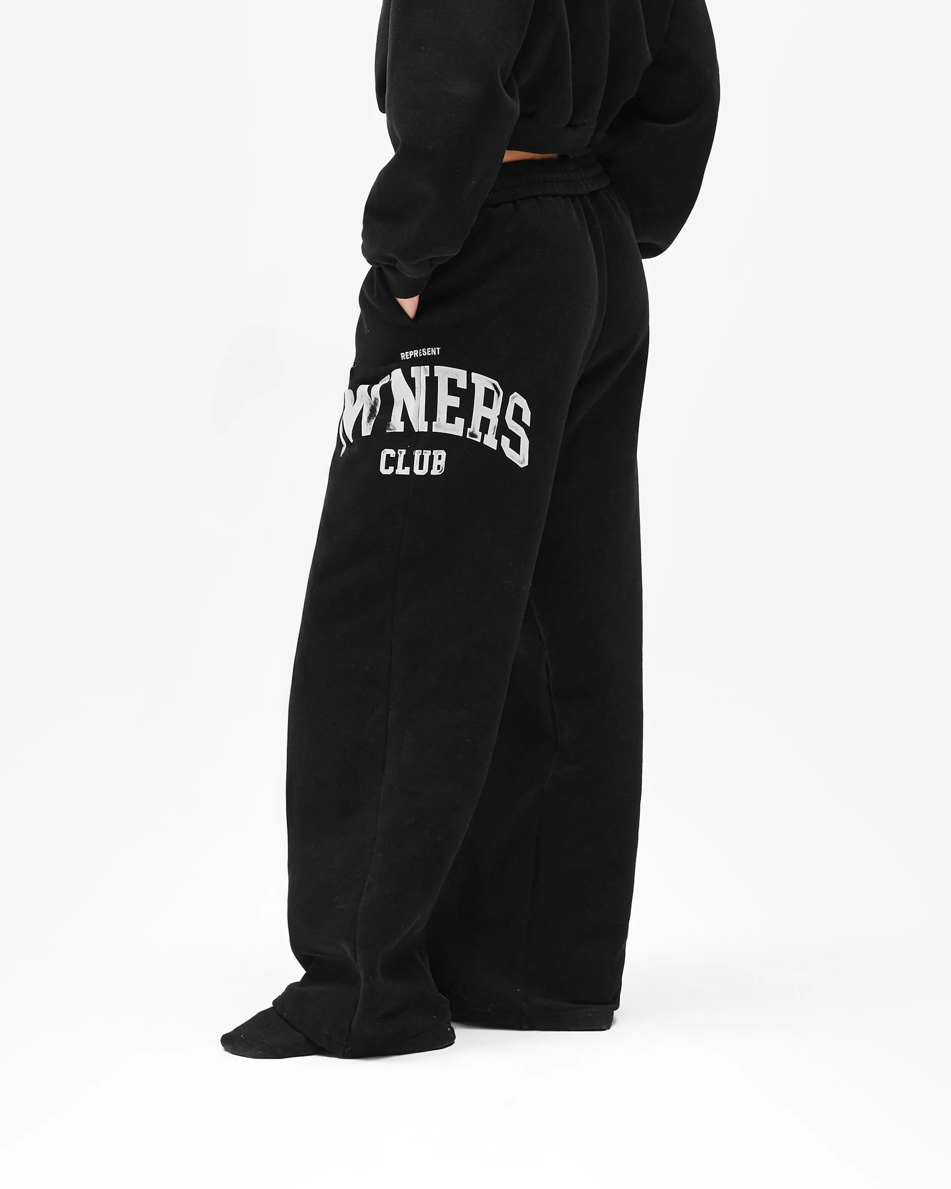 Represent Owners Club Sweatpant - Jet Black - Image 6