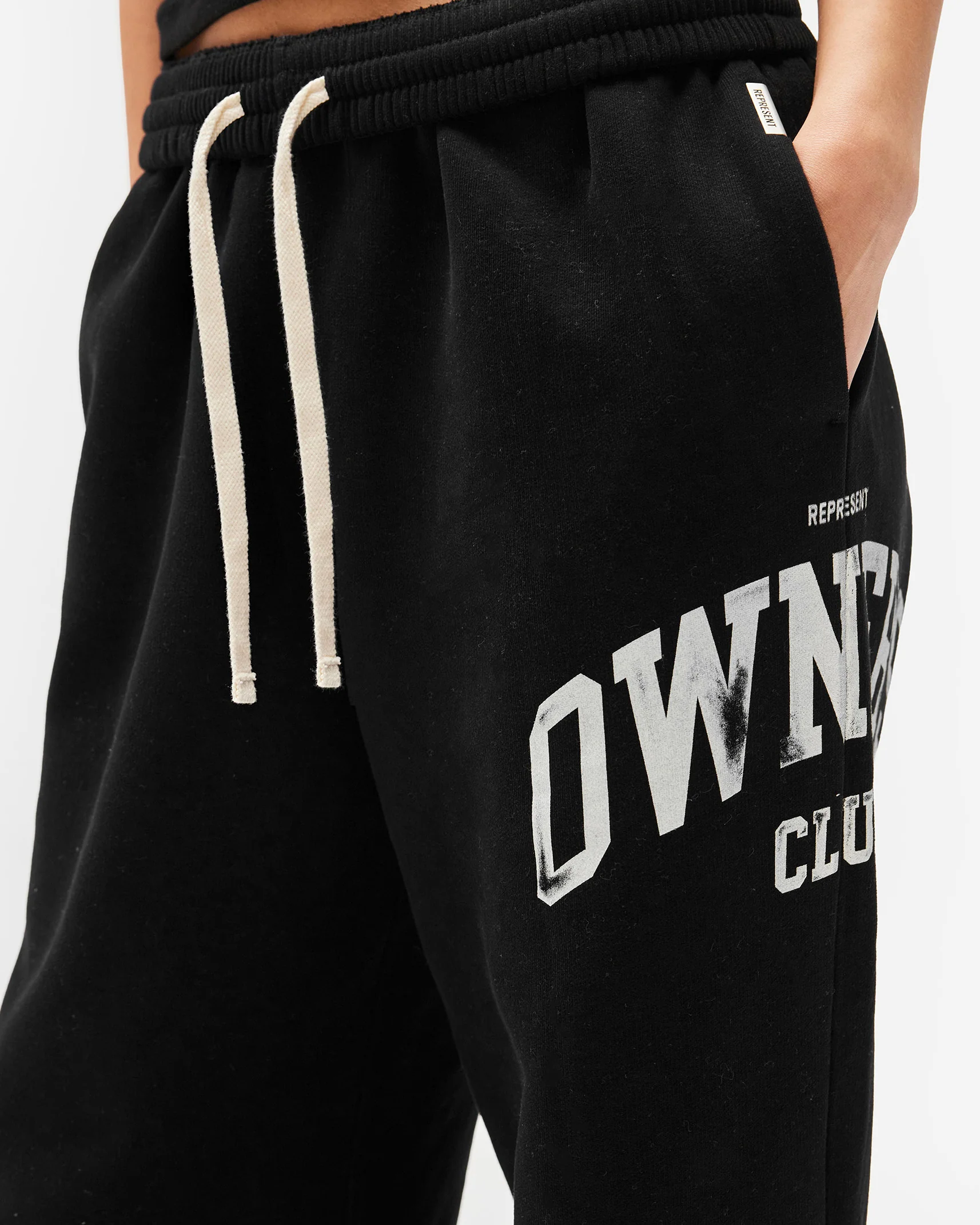 Represent Owners Club Sweatpant - Jet Black - Image 8