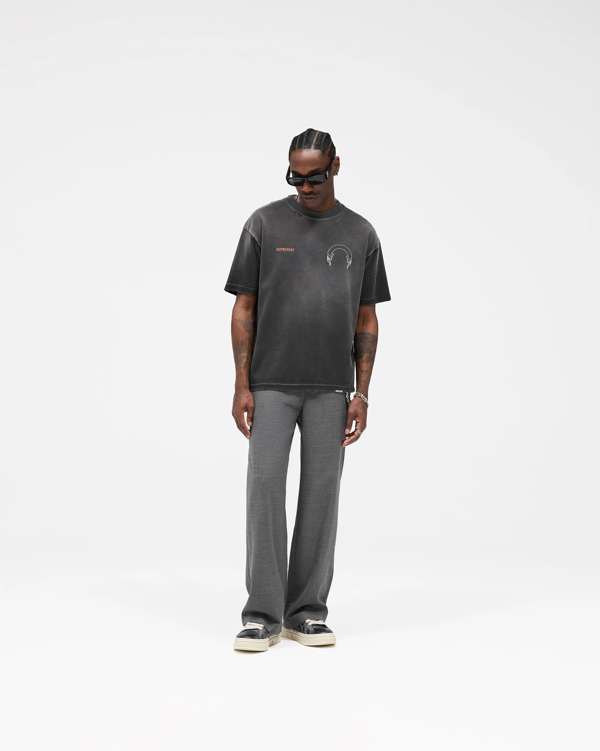 Wool Pant - Grey - Image 6