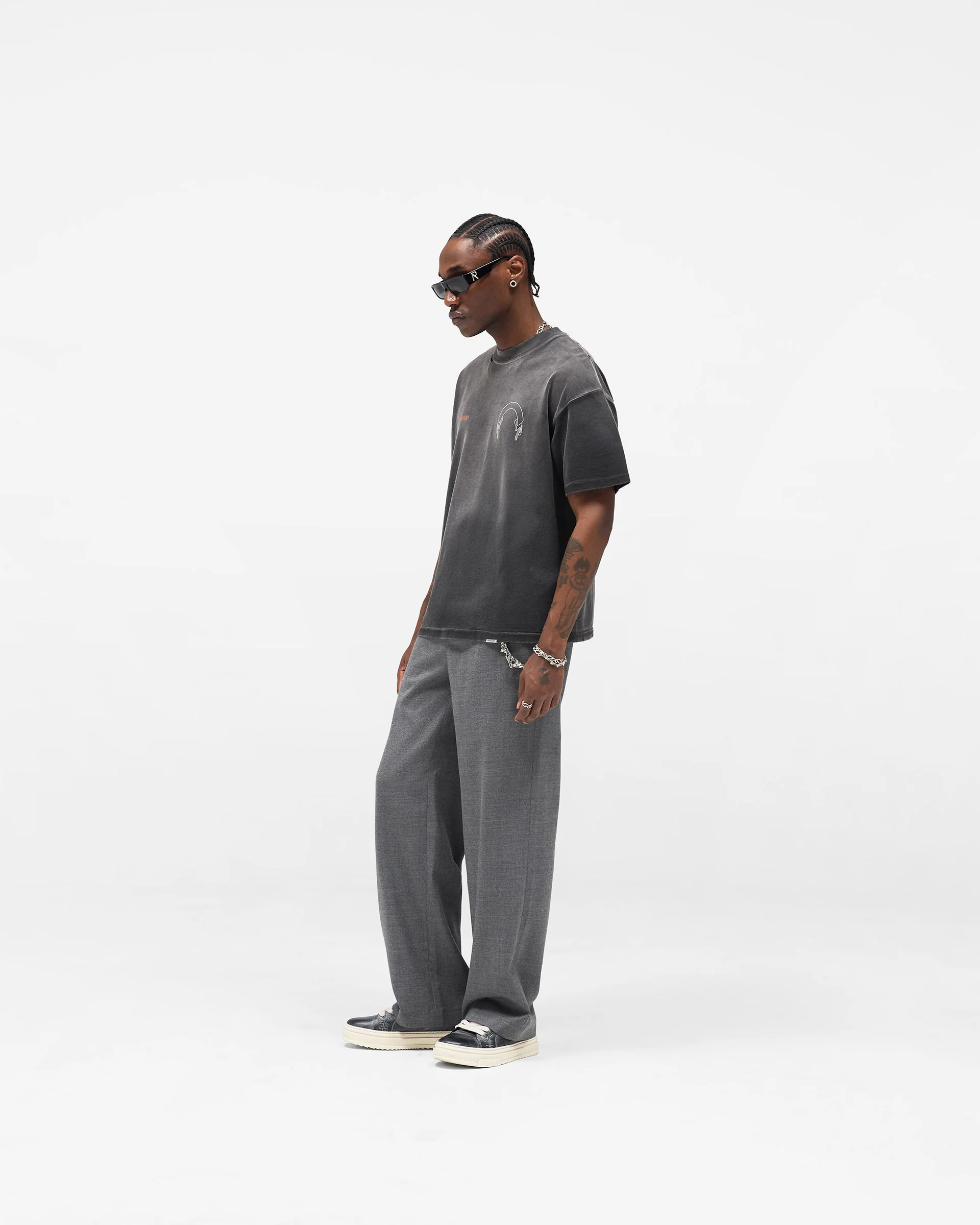 Wool Pant - Grey - Image 8