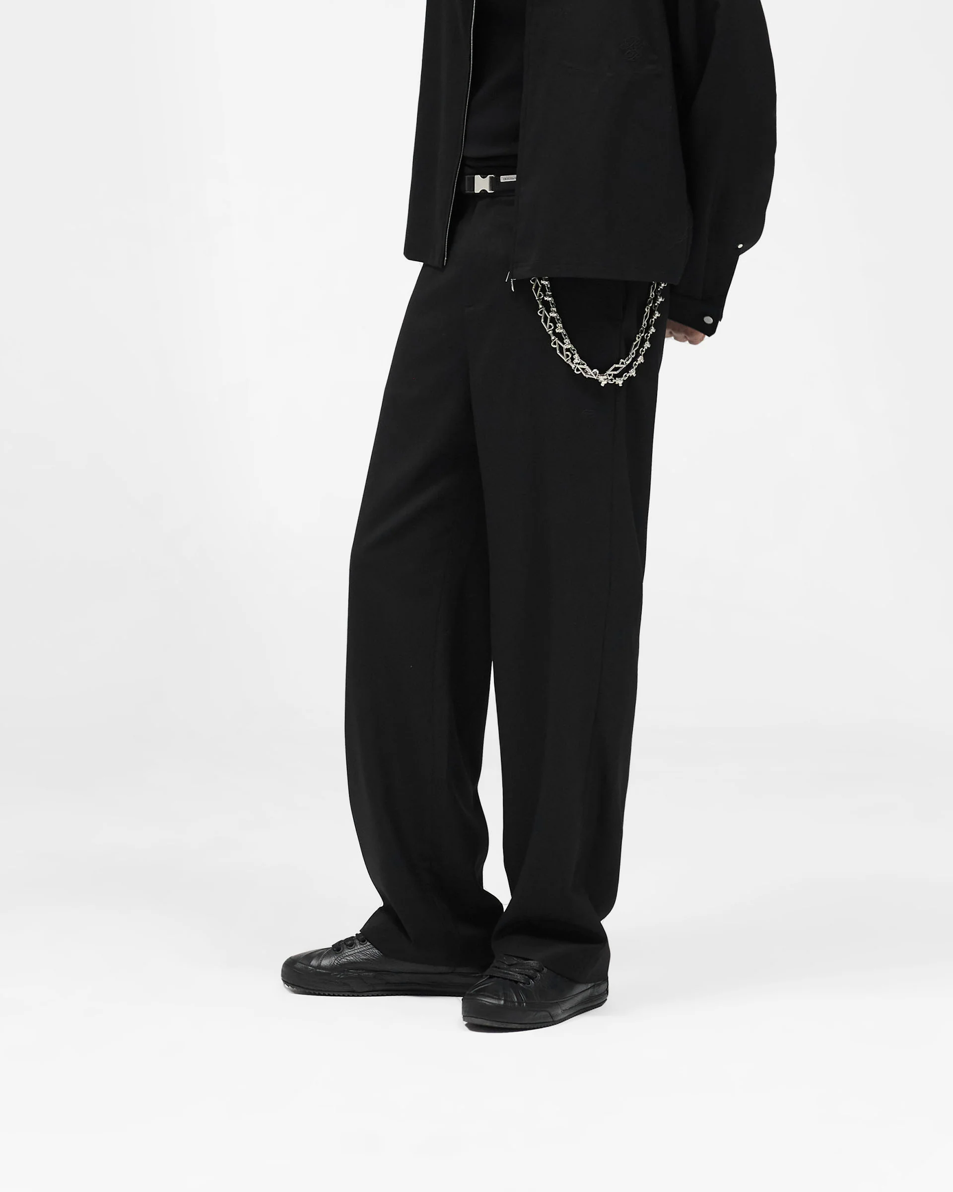 Wool Pant - Jet Black - Image 4